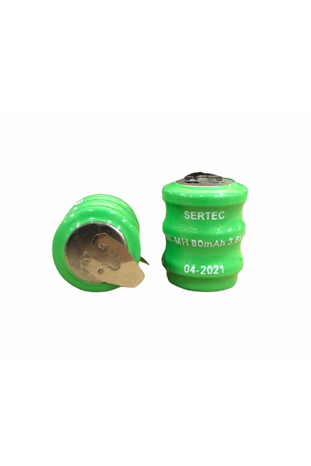 Skygo 3.6V 3S1P 80 Mah 2 Pin NI-MH Buton Pil