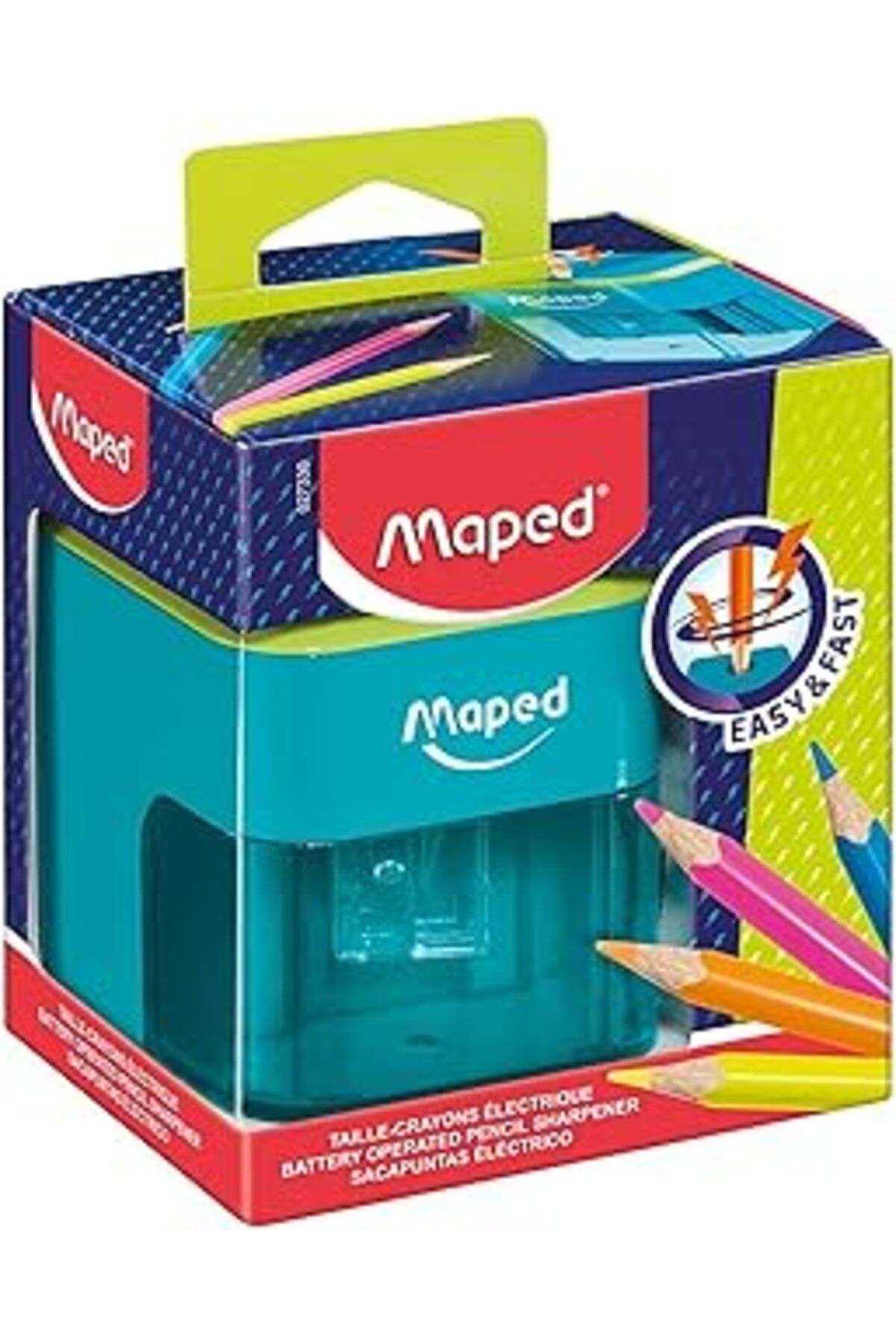 Pazarcan Maped Turbo Twist Tek Delikli 2.0 Kalemtraş