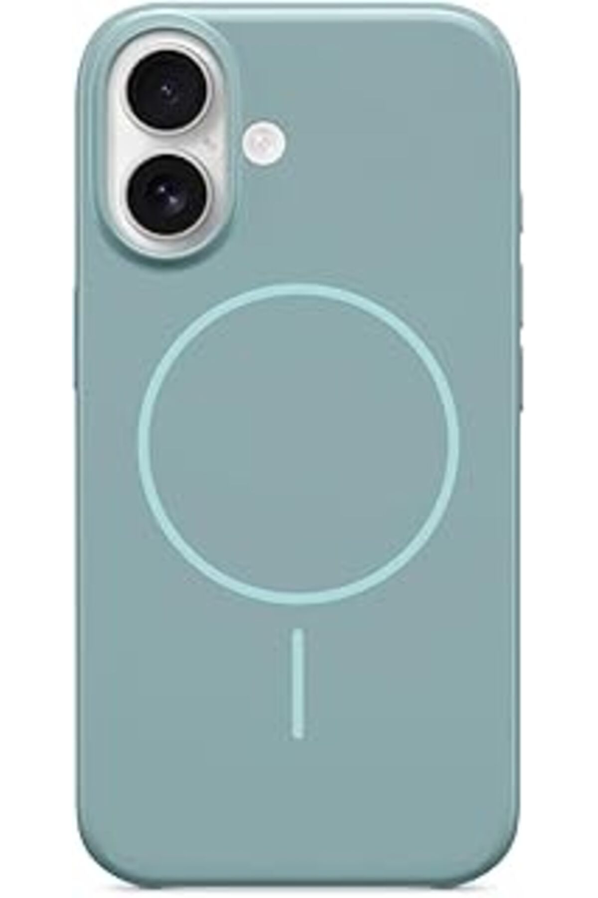 Mu Art Ahşap Iphone 16 Kılıf - Magsafe, Çizilmeye Dayanıklı Koruyucu Kılıf, İnce Form, Mikrofiber Kaplama - Mavi