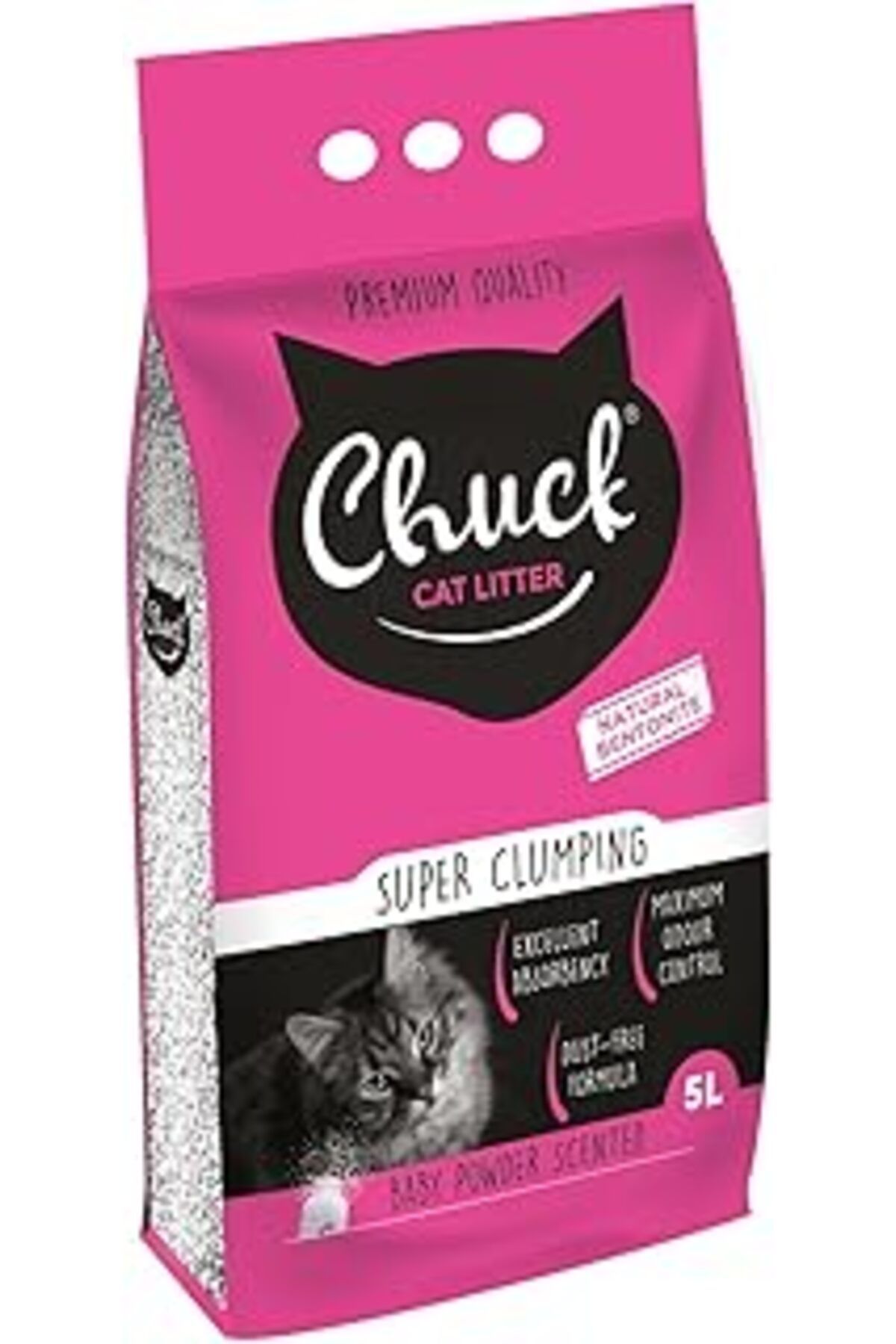 NETWORK ART Chuck Kedi Kumu, 5 Lt İnce, Pudra