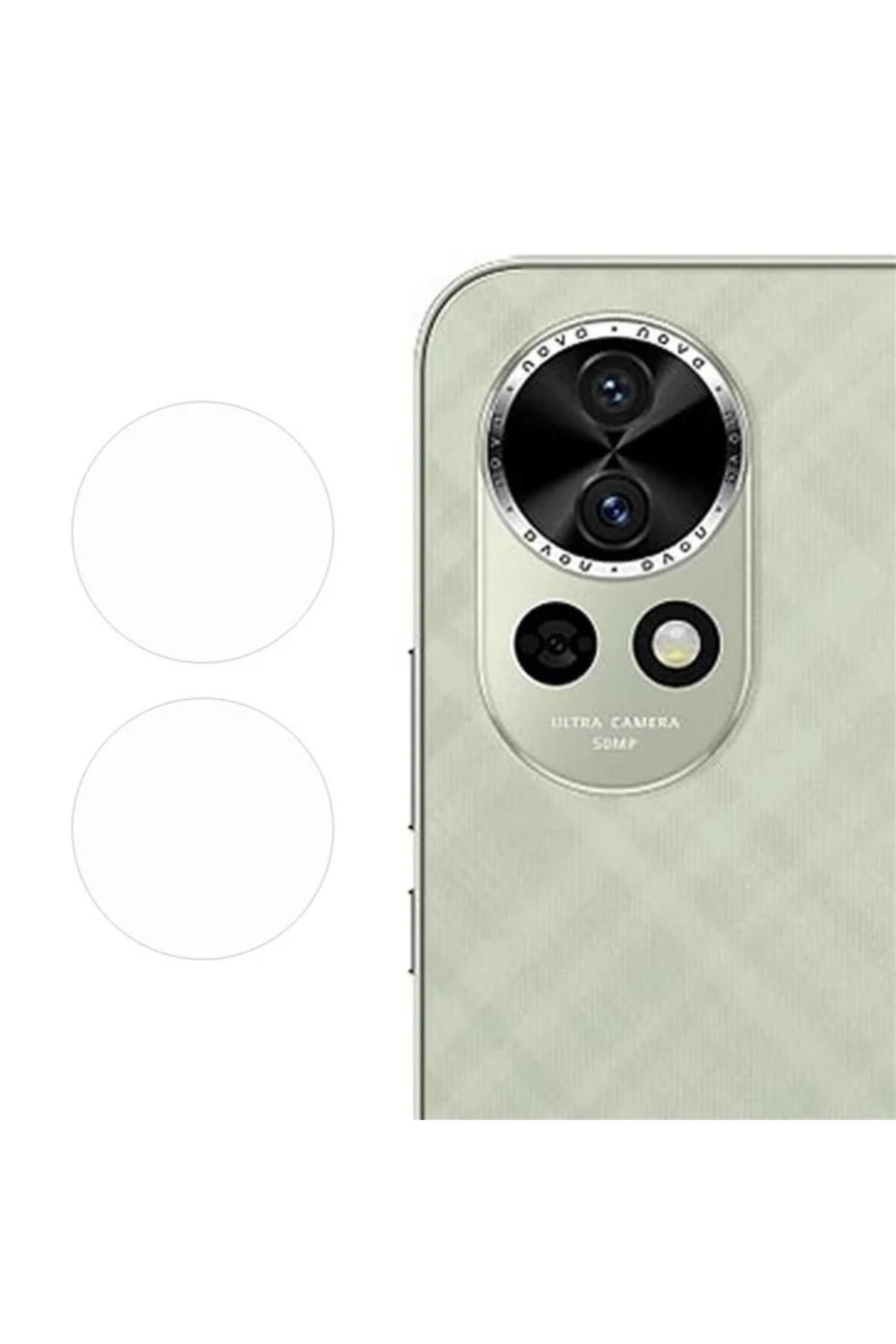 Ecr Mobile Huawei Nova 13 Esnek Nano Kamera Lens Koruyucu (2 Adet)