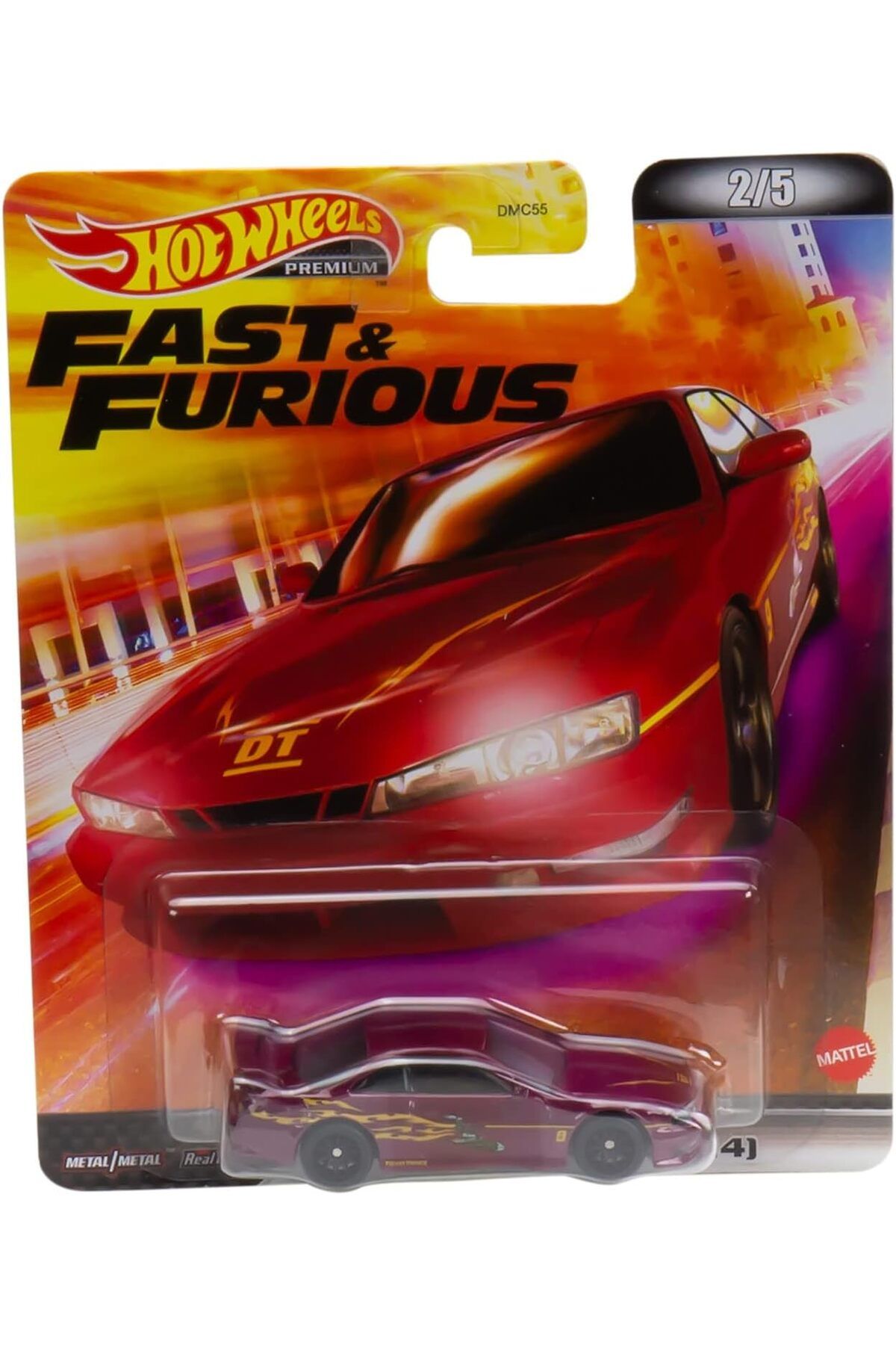 HOT WHEELS Premium F&F - The Fast And The Furious Nissan 240SX(S14) HCP27