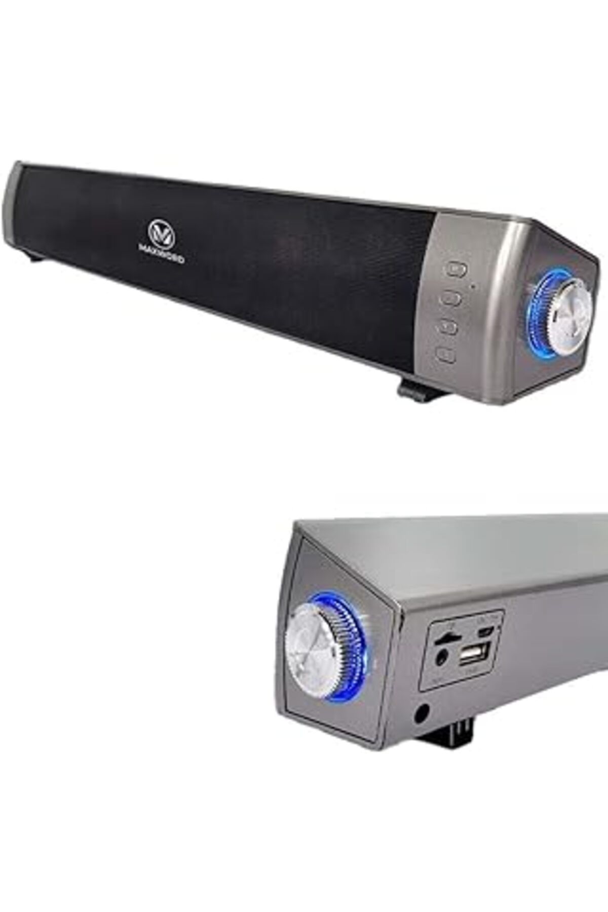 NETWORK ART Maxword Slc-40Usb-Bt Şarjlı Soundbar 40 Watt Bluetooth Usb Şarjlı (46X7X6 Cm)