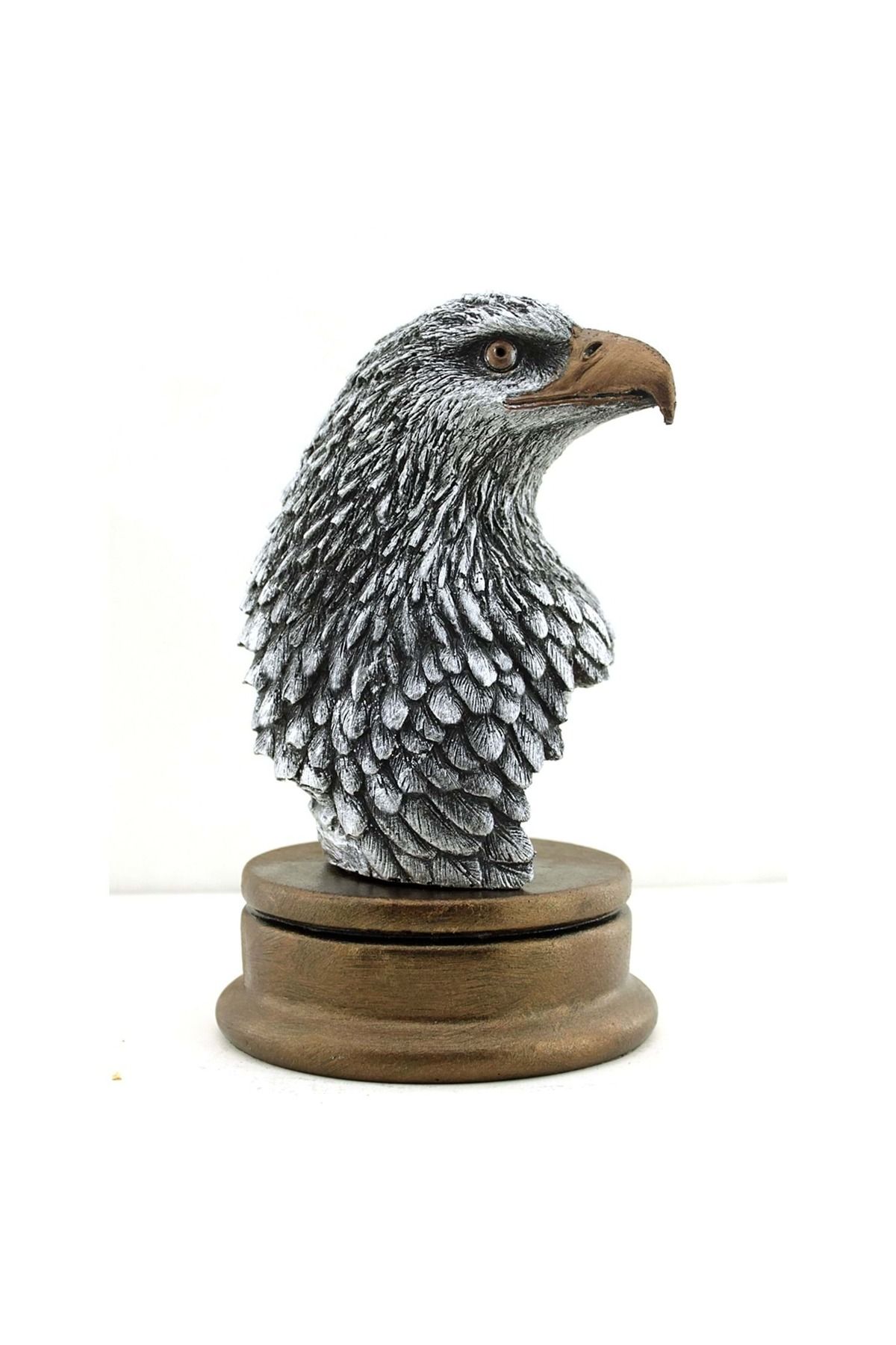 Mersi SHOP Kartal Başı Büst Figür – 17 × 9 cm