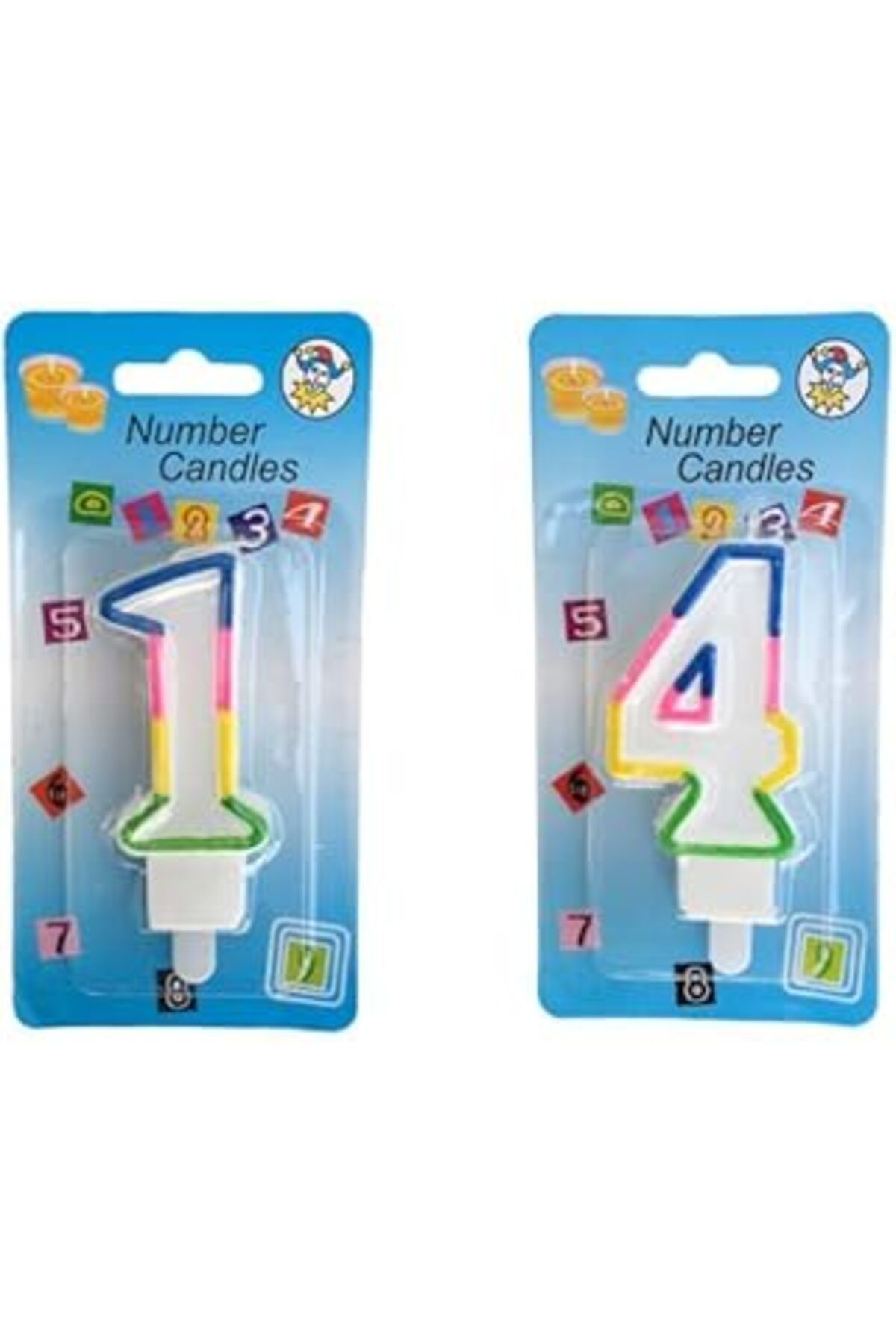 ASİTAN Benim Marifetlerim - 14 Yaş Rengarenk Pasta Mumu