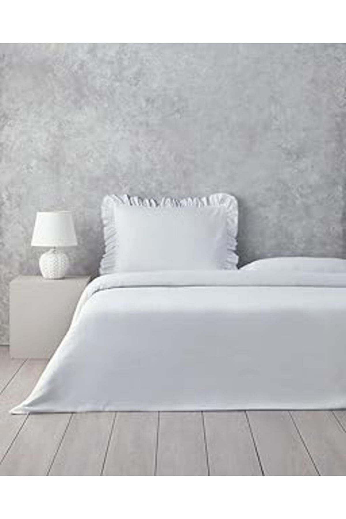 ASİTAN English Home Blaze King Size Nevresim Takımı Beyaz
