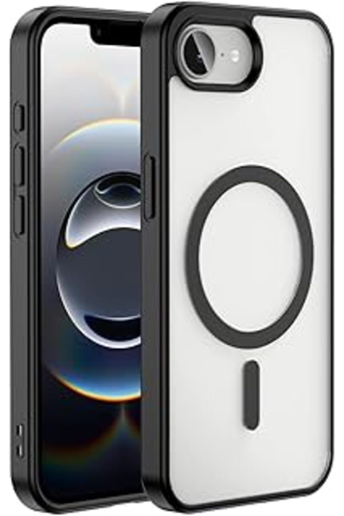 NETWORK ART Psr Aksesuar Iphone 16E Uyumlu Kılıf - Zore Ege Silikon Kapak | Wireless Şarj Uyumlu & Ultra Koruma