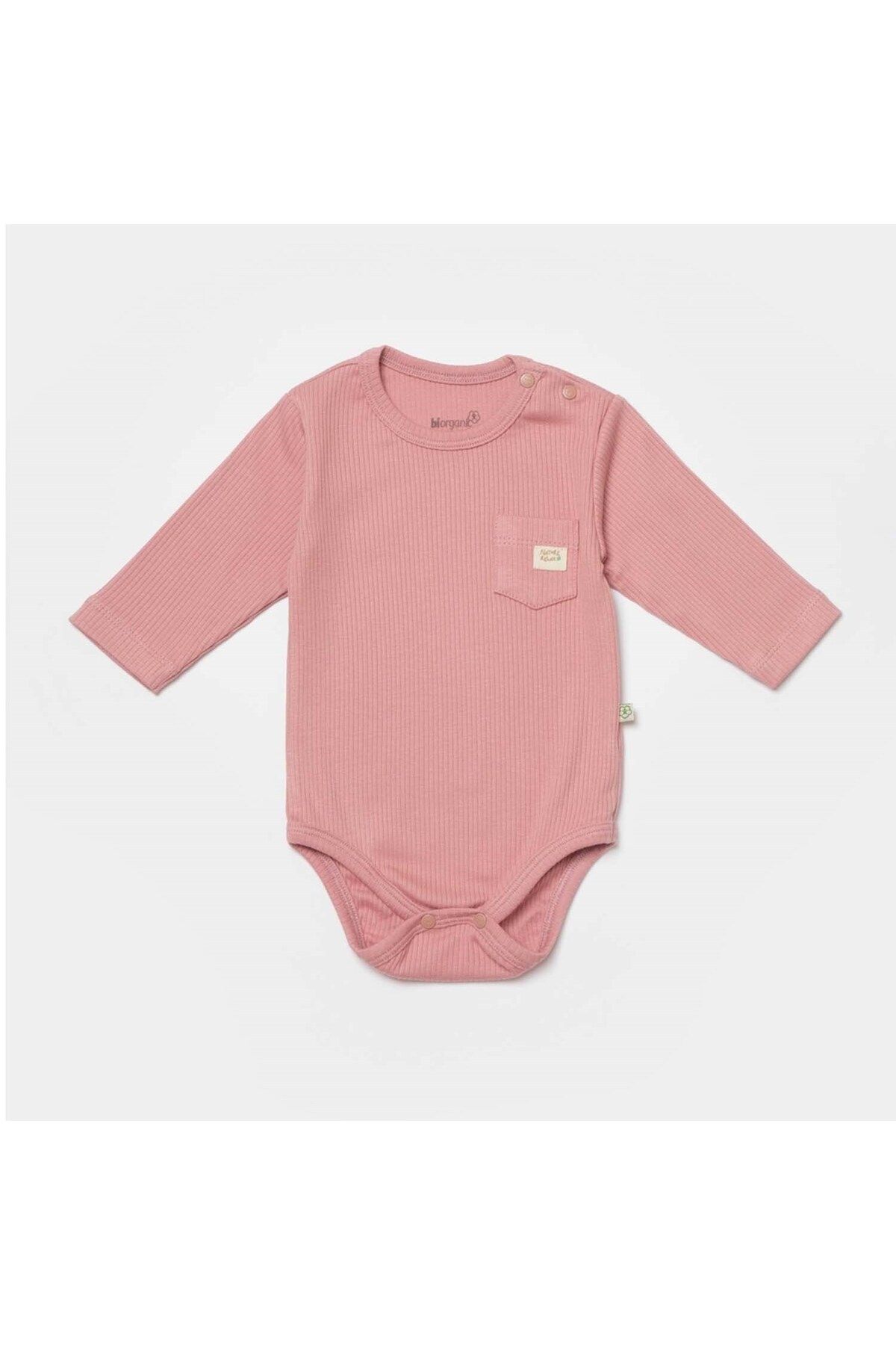 MBB ETİCARET Bibaby Biorganic Modal Nature Relax Bebek Body 56979 Mercan