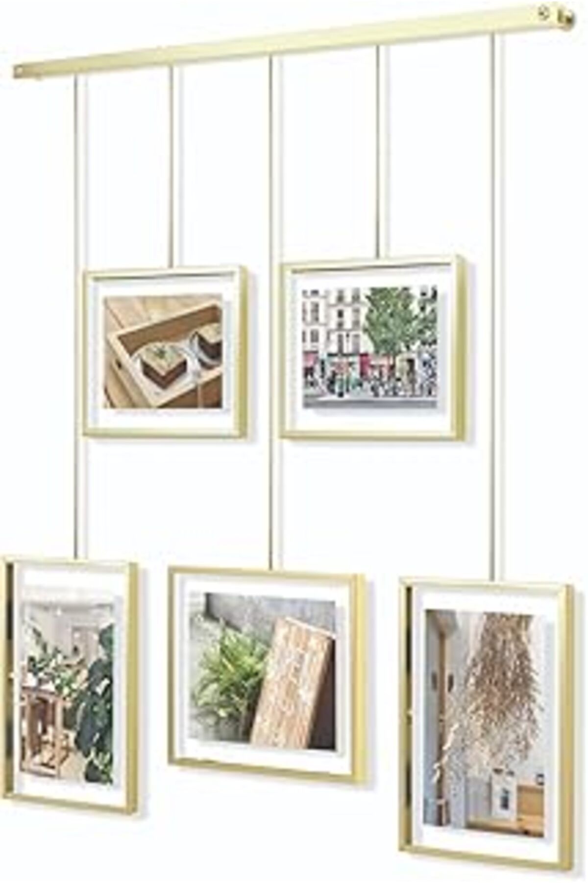 Mu Art Ahşap Umbra Sergi Resim Çerçevesi Galeri Seti, 5 Fotoğraf, Baskı, Sanat Eseri Ve Daha Fazlası İçin Ayarla