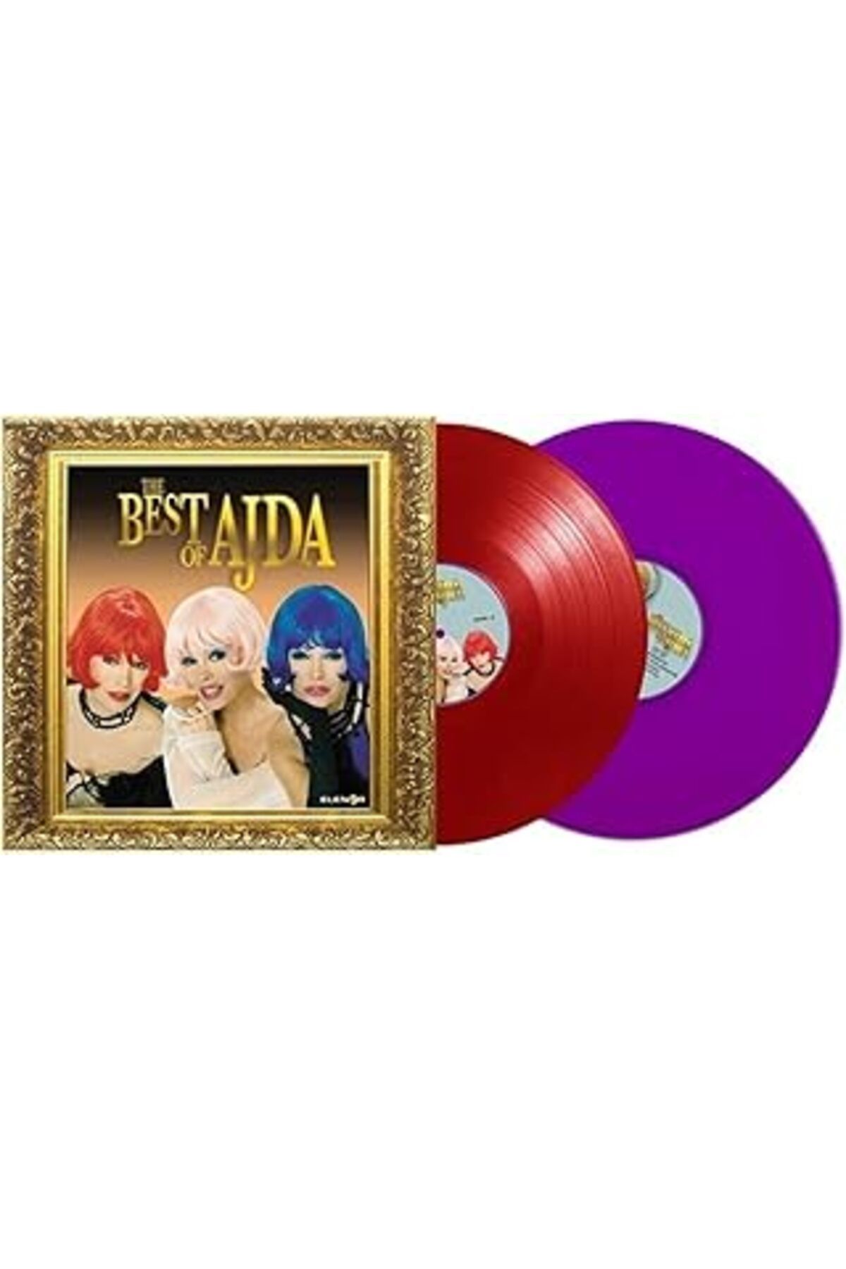 ASİTAN Ajda Pekkan The Best Of Ajda Pekkan Renkli 2'Li Plak