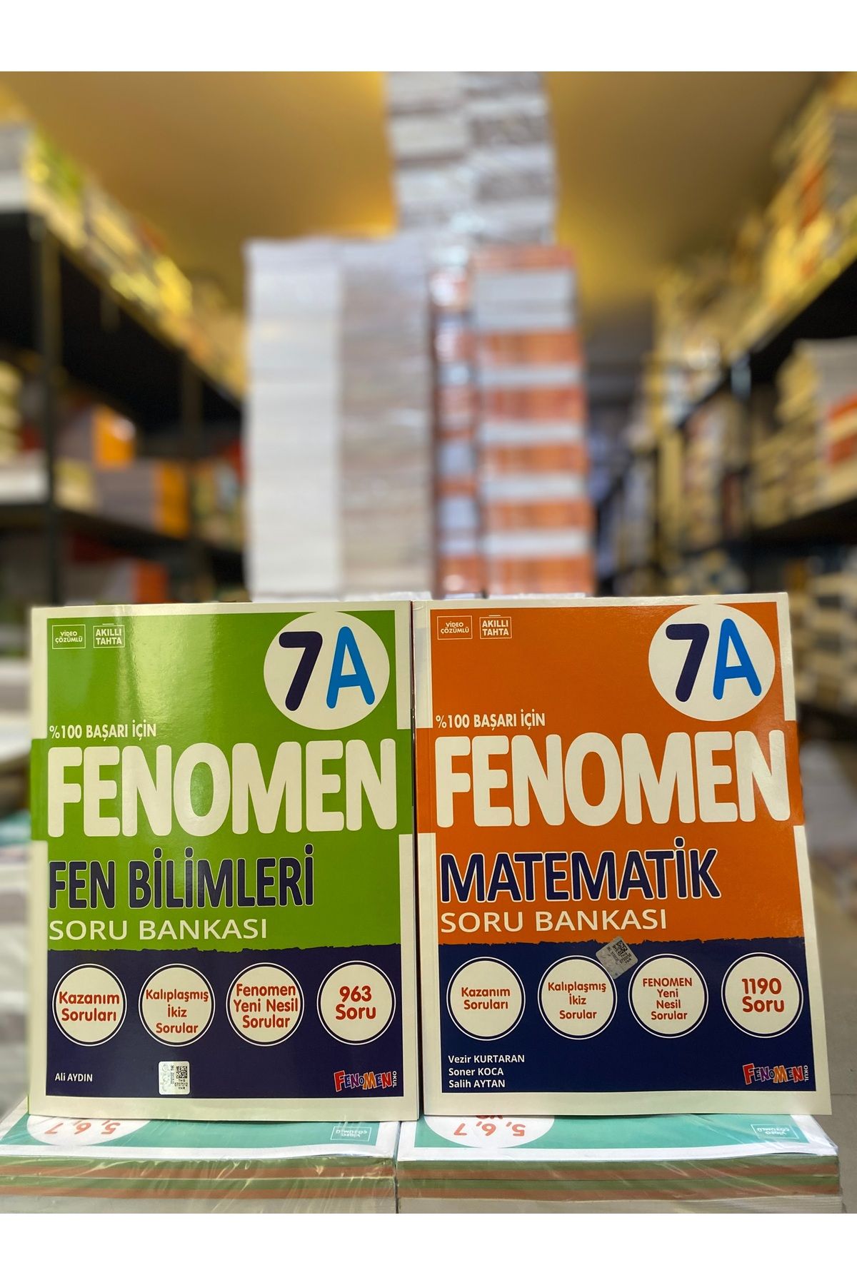 Yanıt Yayınları FENOMEN 7.SINIF MATEMATİK VE FEN A KİTABI GÜNCEL