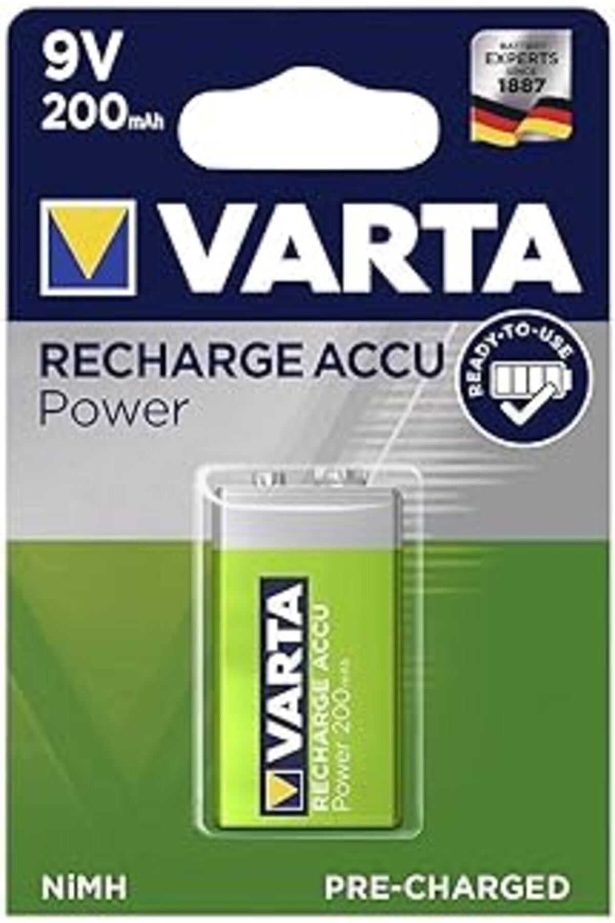 Mu Art Ahşap Şarjli 9 Volt Pil 200mah 56722