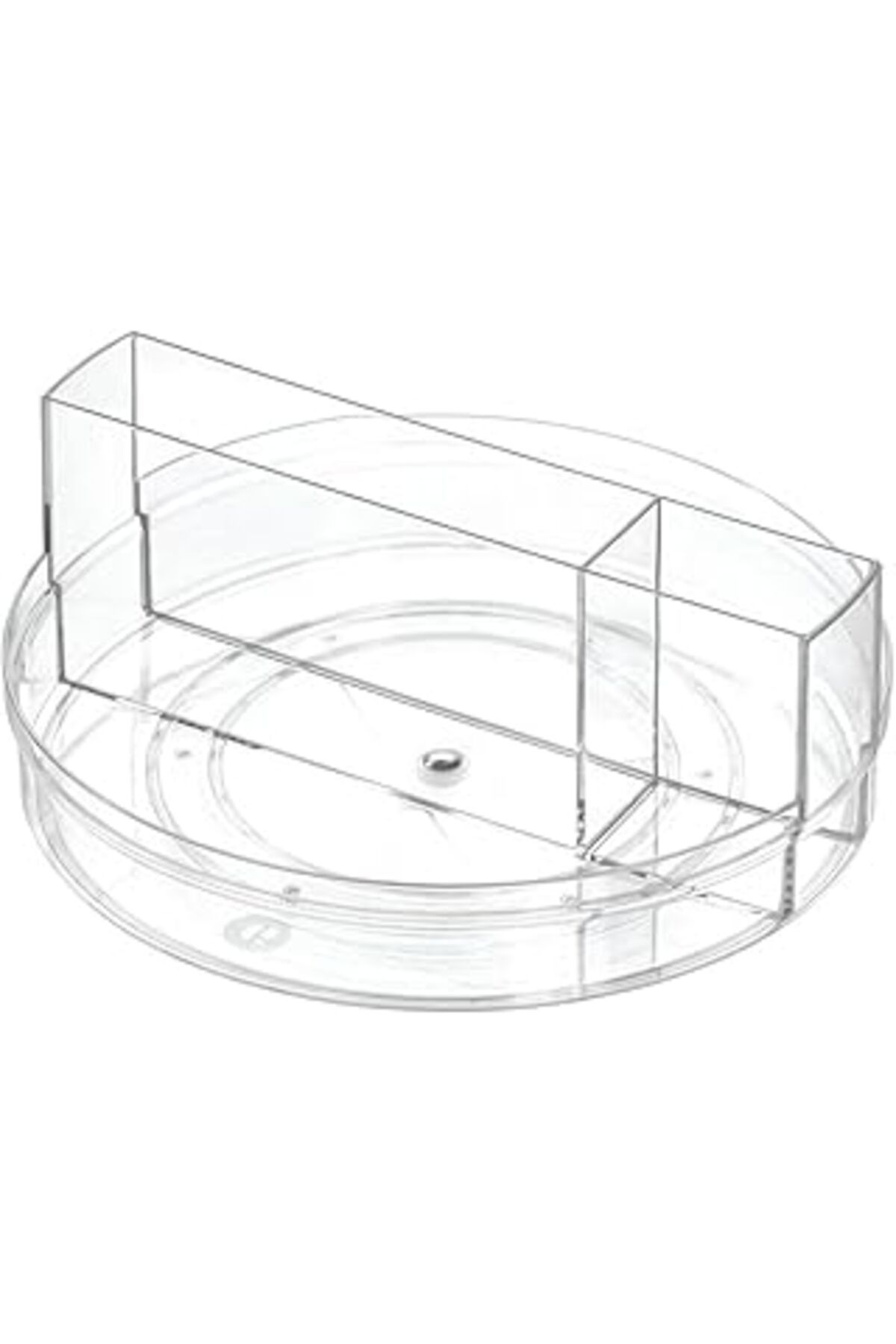 ASİTAN Idesign 71980 Masa Düzenleyici, Bpa Içermez, Döner Plastik, 29,3 X 29,3 X 11,8 Cm, Döner Tabak