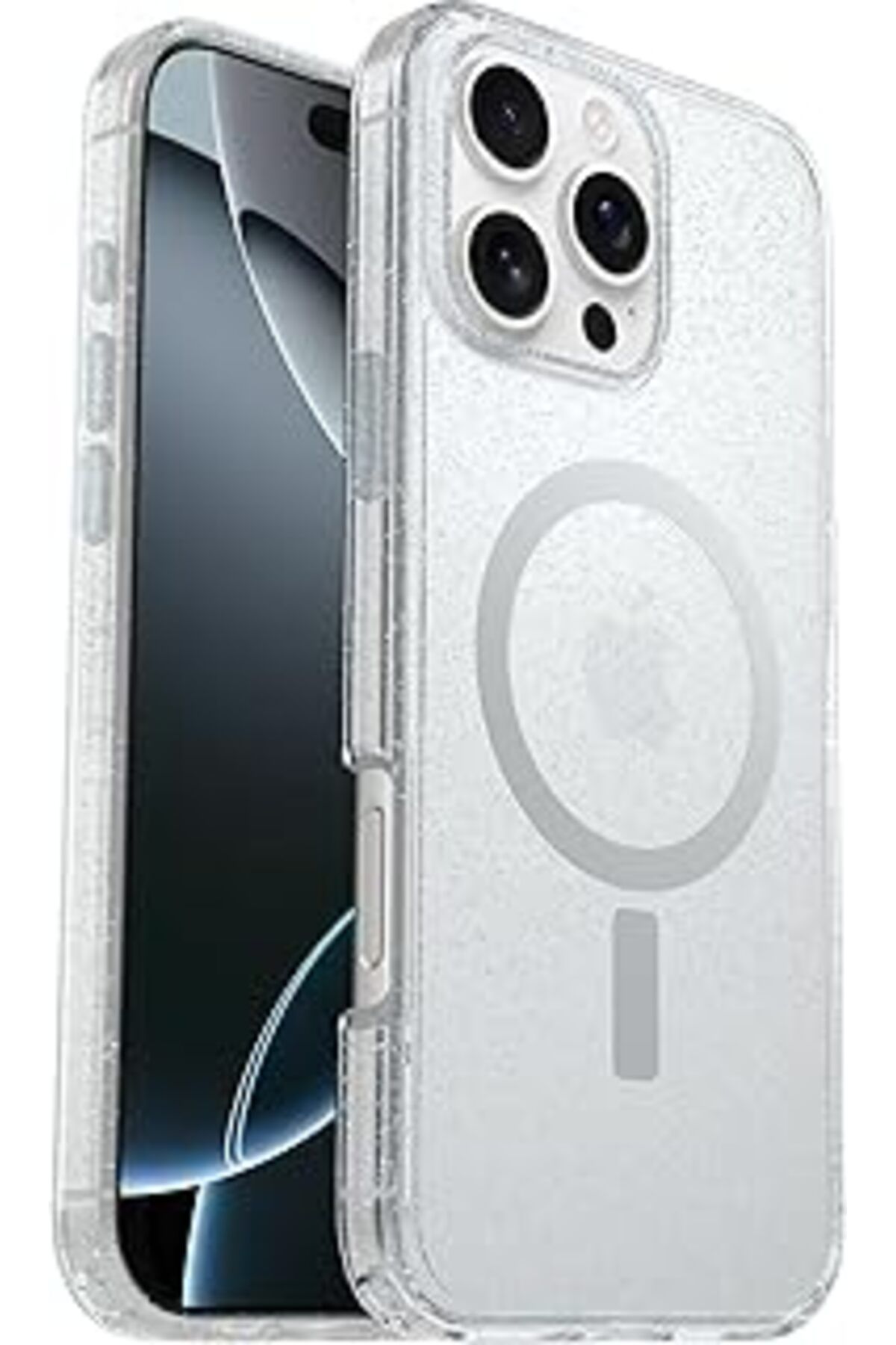 NETWORK ART Otterbox Symmetry Serisi Şeffaf Magsafe Şeffaf Kılıf Iphone 16 Pro Max Uyumlu Darbeye Ve Düşmeye Ka