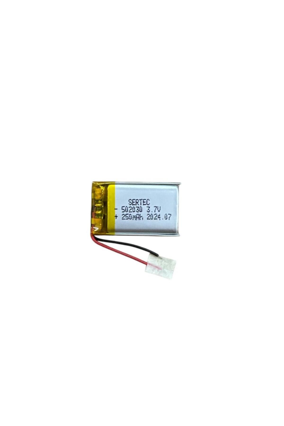 Skygo 502030 3.7V 250 MAh Li-Polymer Pil Devreli/1.5A