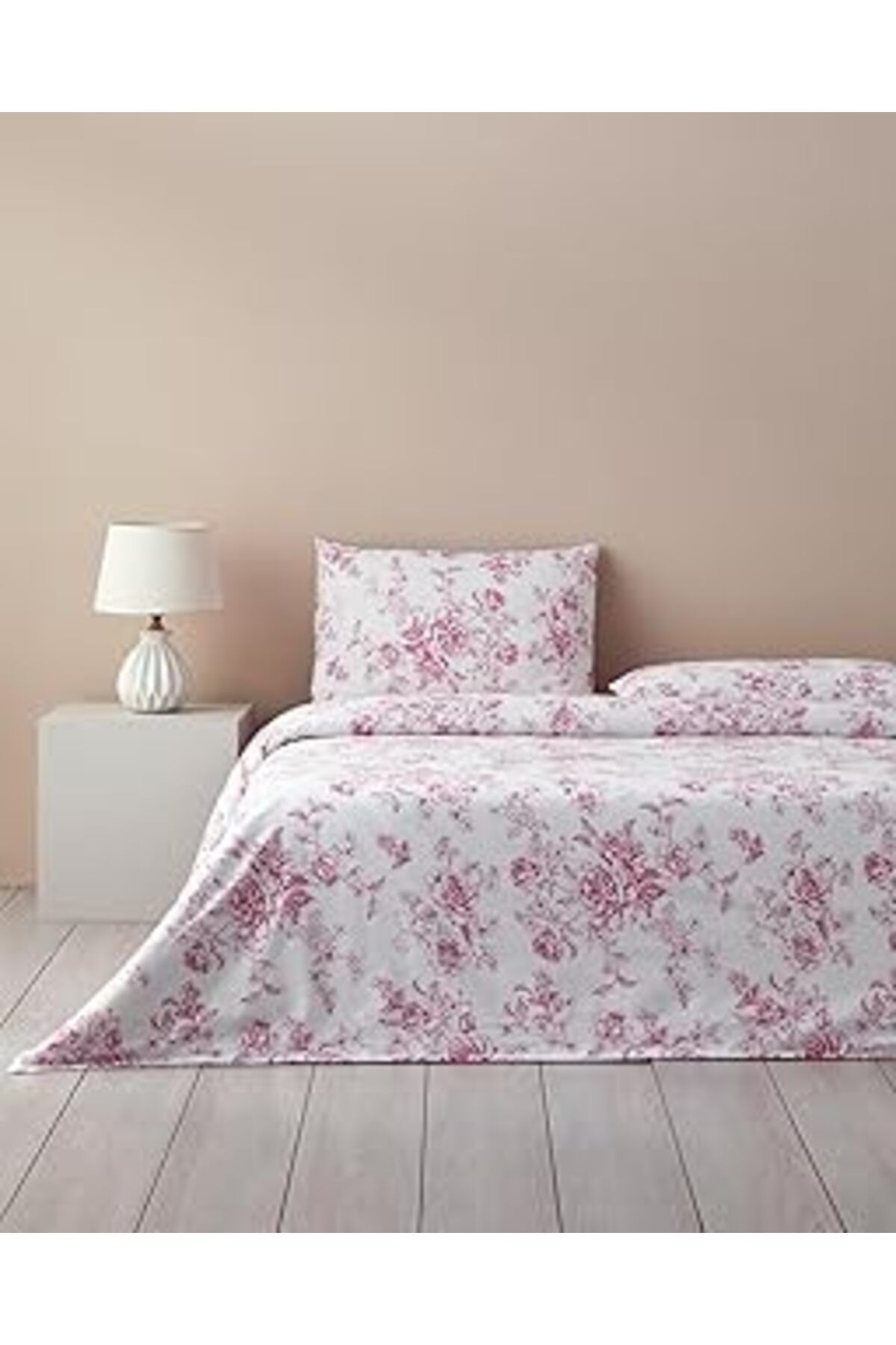 ASİTAN English Home Rosey Violen King Size Nevresim Takımı Pembe