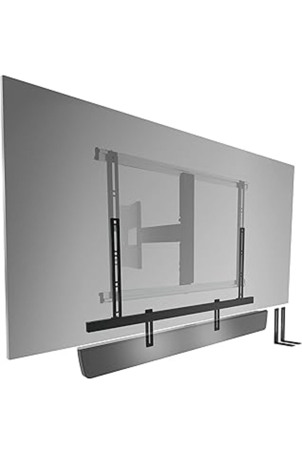 NETWORK ART Vogels Sound 3550 Evrensel Soundbar Tutucu | Bose Soundbar 500/700, Sonos Arc/Beam/Playbar, Samsung