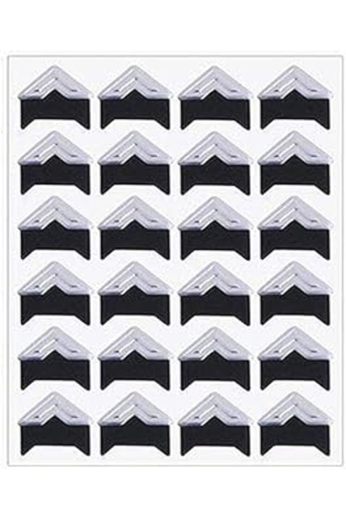 NETWORK ART Yesallwas Fotoğraf Köşeleri 10 Yaprak (240 Adet) Fotoğraf Köşesi Çıkartması, Kendinden Yapışkanlı,