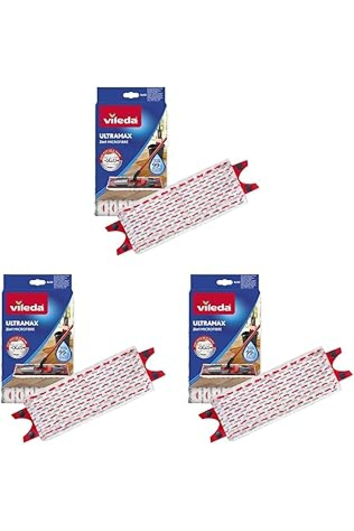 ASİTAN 155747 Ultramat Temizlik Seti Yedek 3Lü Paket