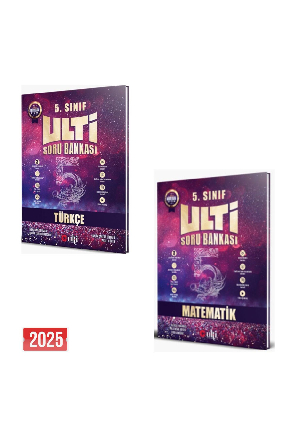 Bes Yayınları Ulti Yayınları 5. Sınıf Türkçe ve Matematik Soru Bankası