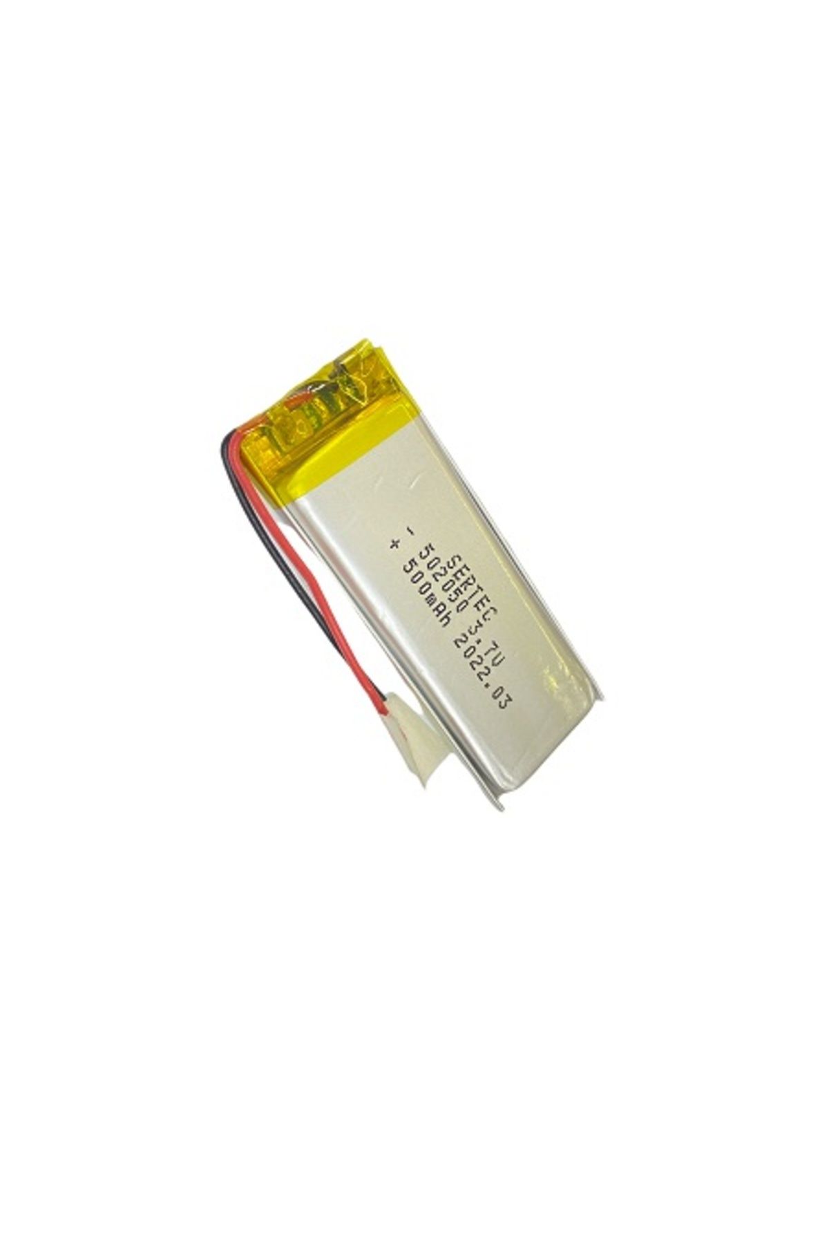 Skygo 502050 3.7V 500 MAh Li-Polymer Pil Devreli/1.5A