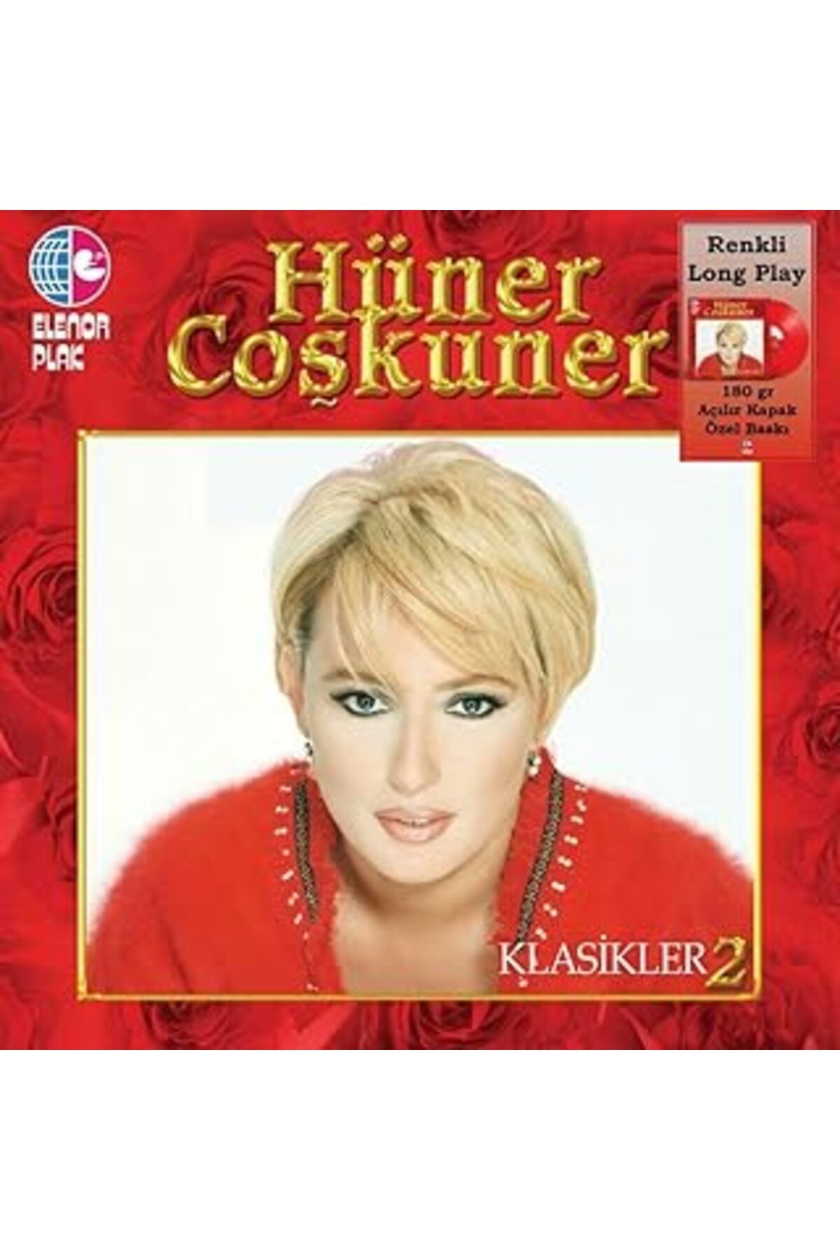 ASİTAN Hüner Coşkuner Klasikler 2 Plak (Kırmızı Renk Plak)