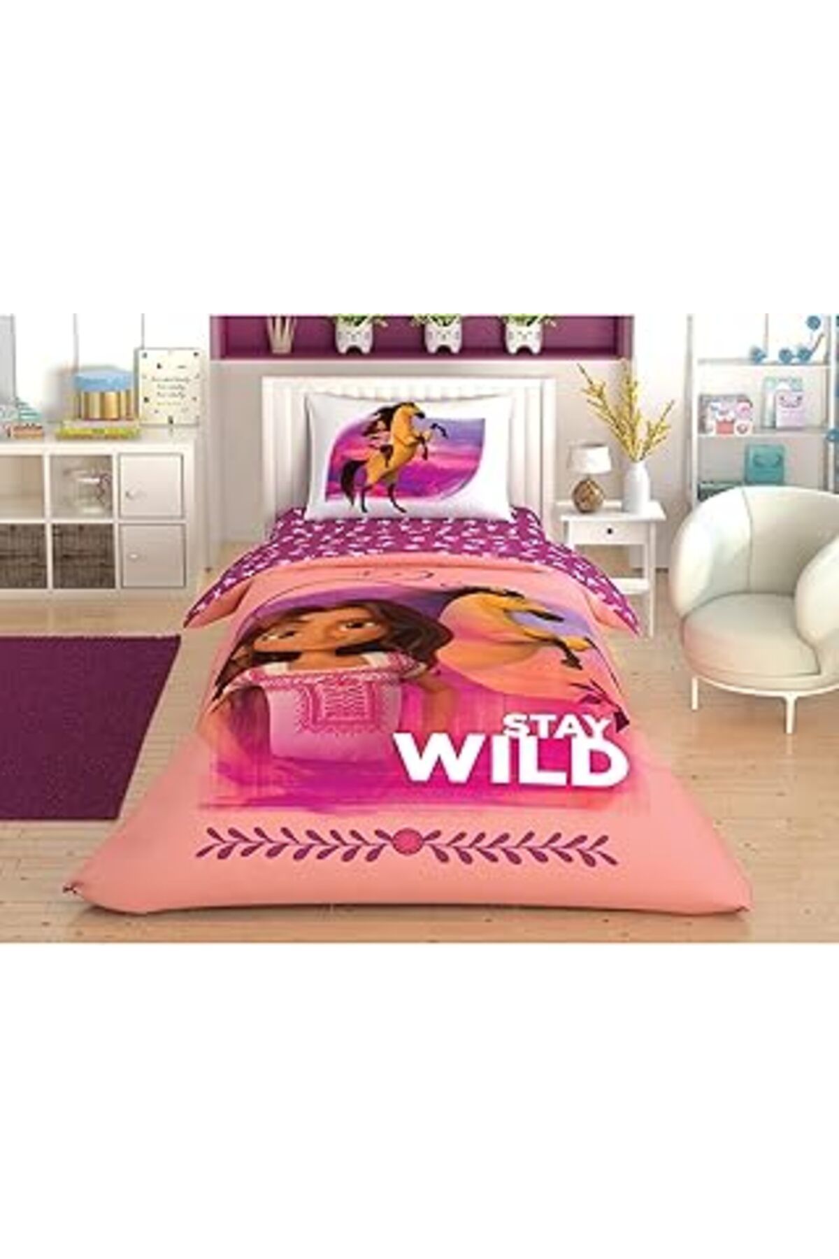 Qedii Stay Wild Tek Kişilik Nevresim Takımı, Çağdaş