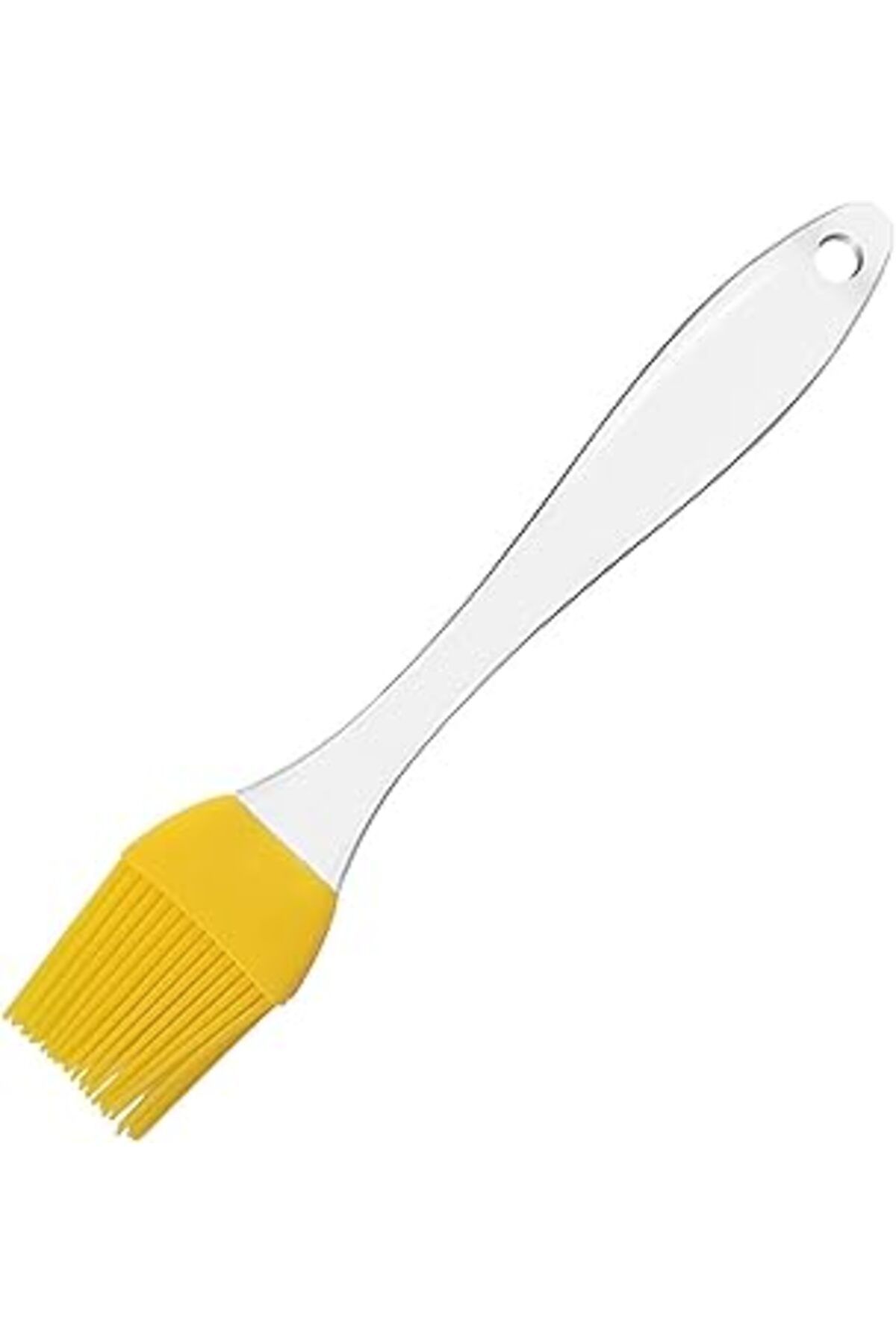 Mu Art Ahşap Promosyonca Silikon Yumurta Fırçası, 5 Farklı Renk Seçeneği (Sarı)