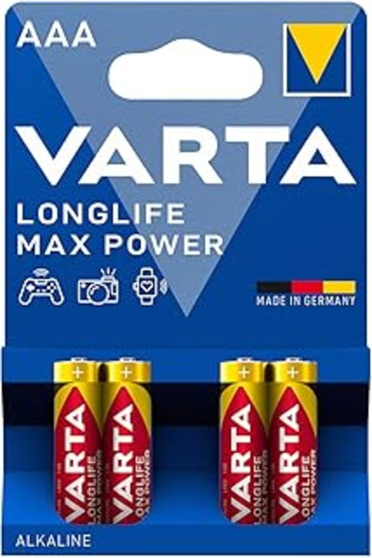 Mu Art Ahşap Longlife Max Power Alkalin Piller Micro Aaa Lr03 1.5V 1200Mah (4'Lü Paket)
