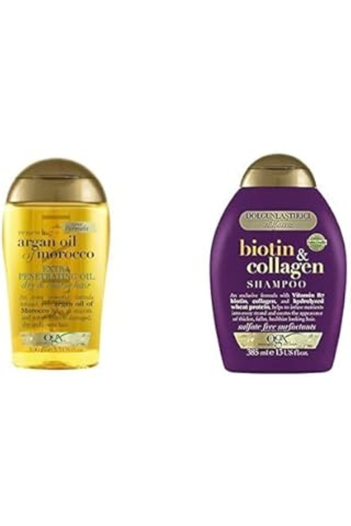 ASİTAN Yenileyici Argan Oil Of Morocco Saç Bakım Yağı 100 Ml Ve Kolajen Sülfatsız Şampuan 385 Ml X2