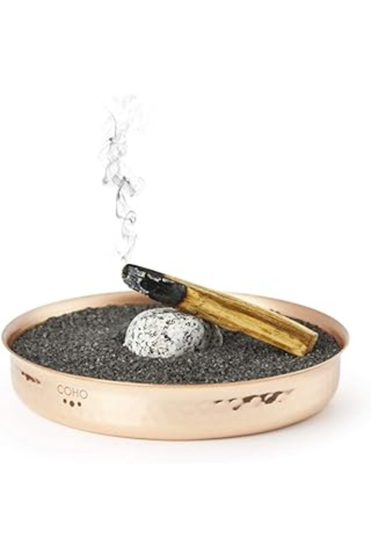 Mu Art Ahşap Coho Artisan Bakır Zen Tütsülük