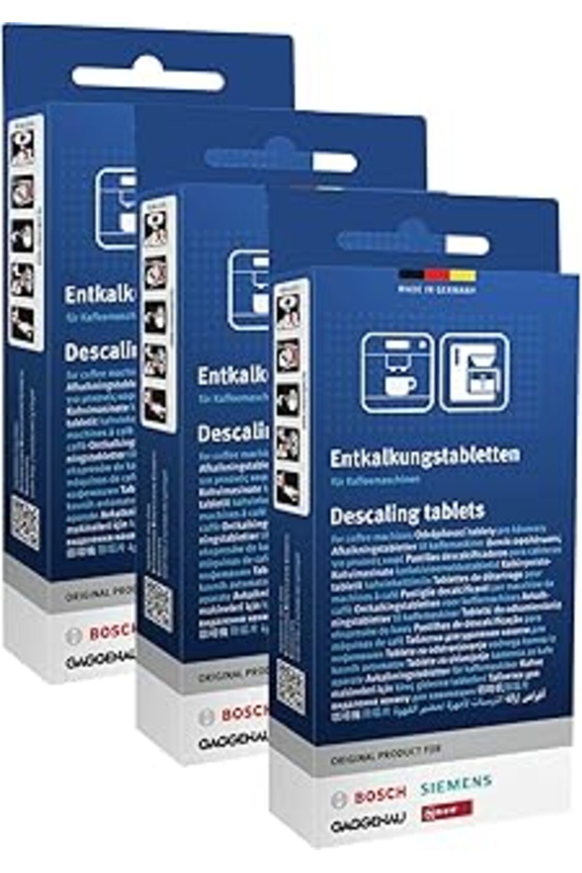 Mu Art Ahşap Bosch 3 X 3 Siemens Entkalkungstabletten (00311819)