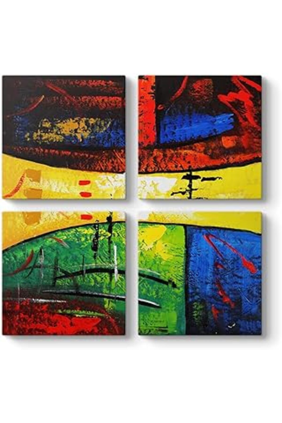 Pazarcan Tabloshop Sarı Yol Tablo 63 X 63-4 Parçalı
