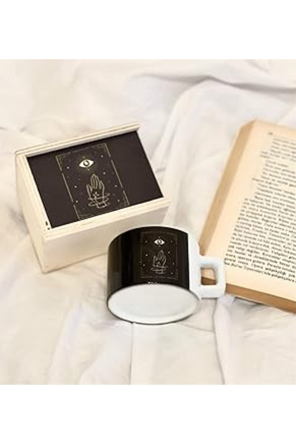 ASİTAN Giftmoda Tarot Üçüncü Göz Tasarımlı Kutulu Kupa