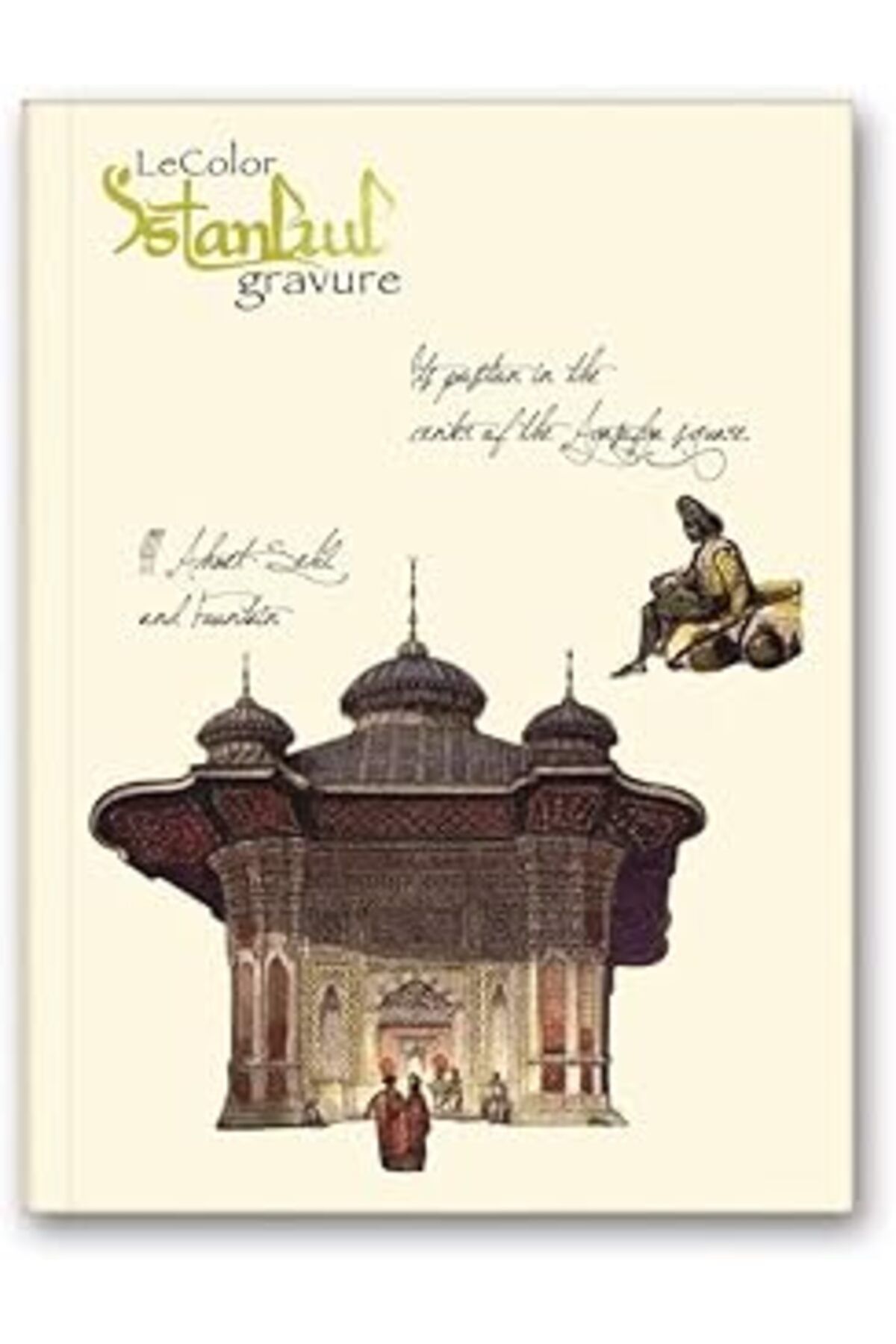 Pazarcan Le Color İstanbul Gravür Mini Journal Çizgili Ayasofya