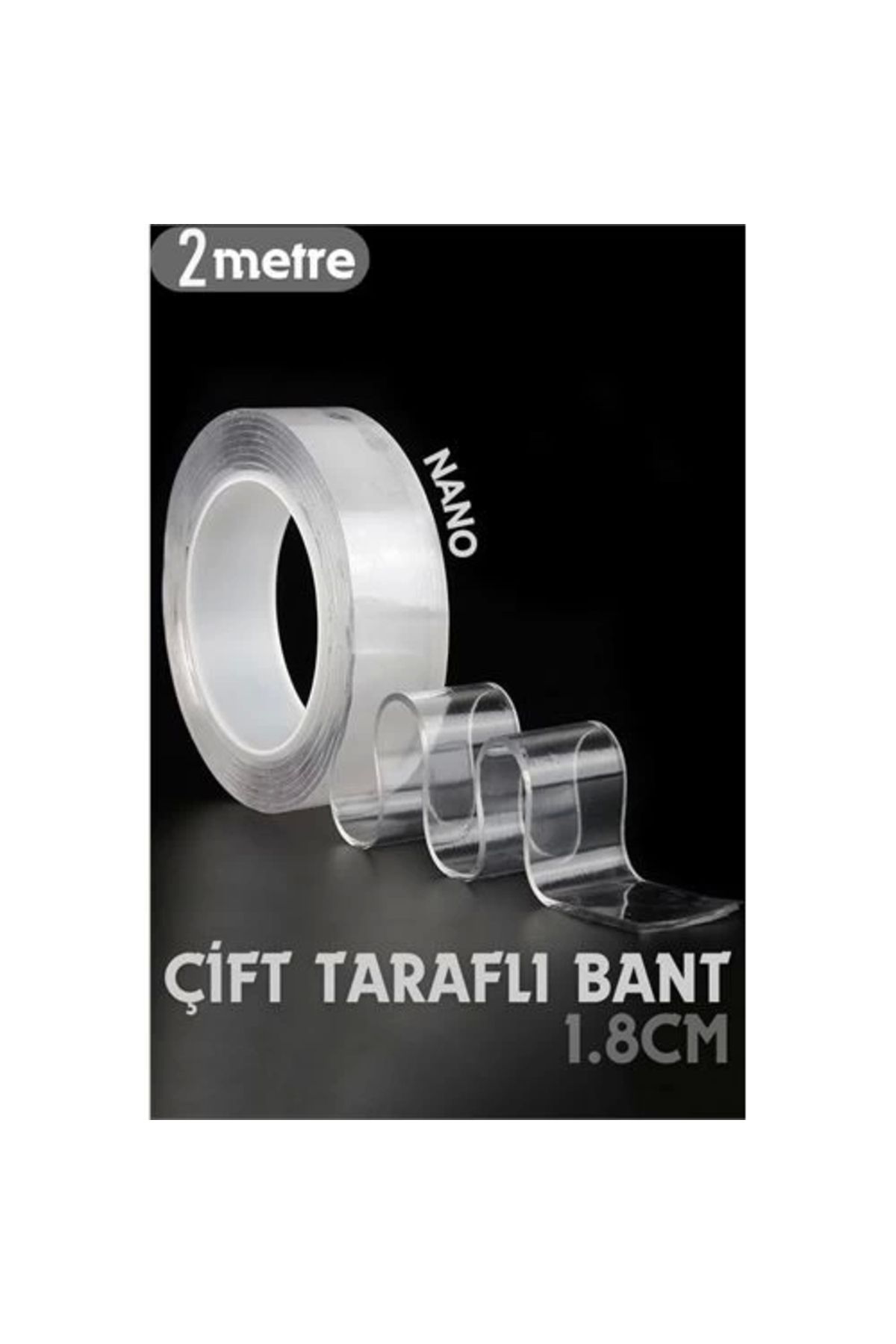 Generic 2 Metre Çift Taraflı Yapıştırıcı Bant Çivisiz Montaj