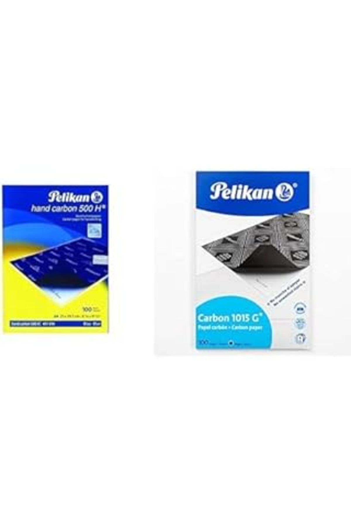 ASİTAN Pelikan Mavi (100Lü) + Siyah (100Lü) Karbon Kağıdı