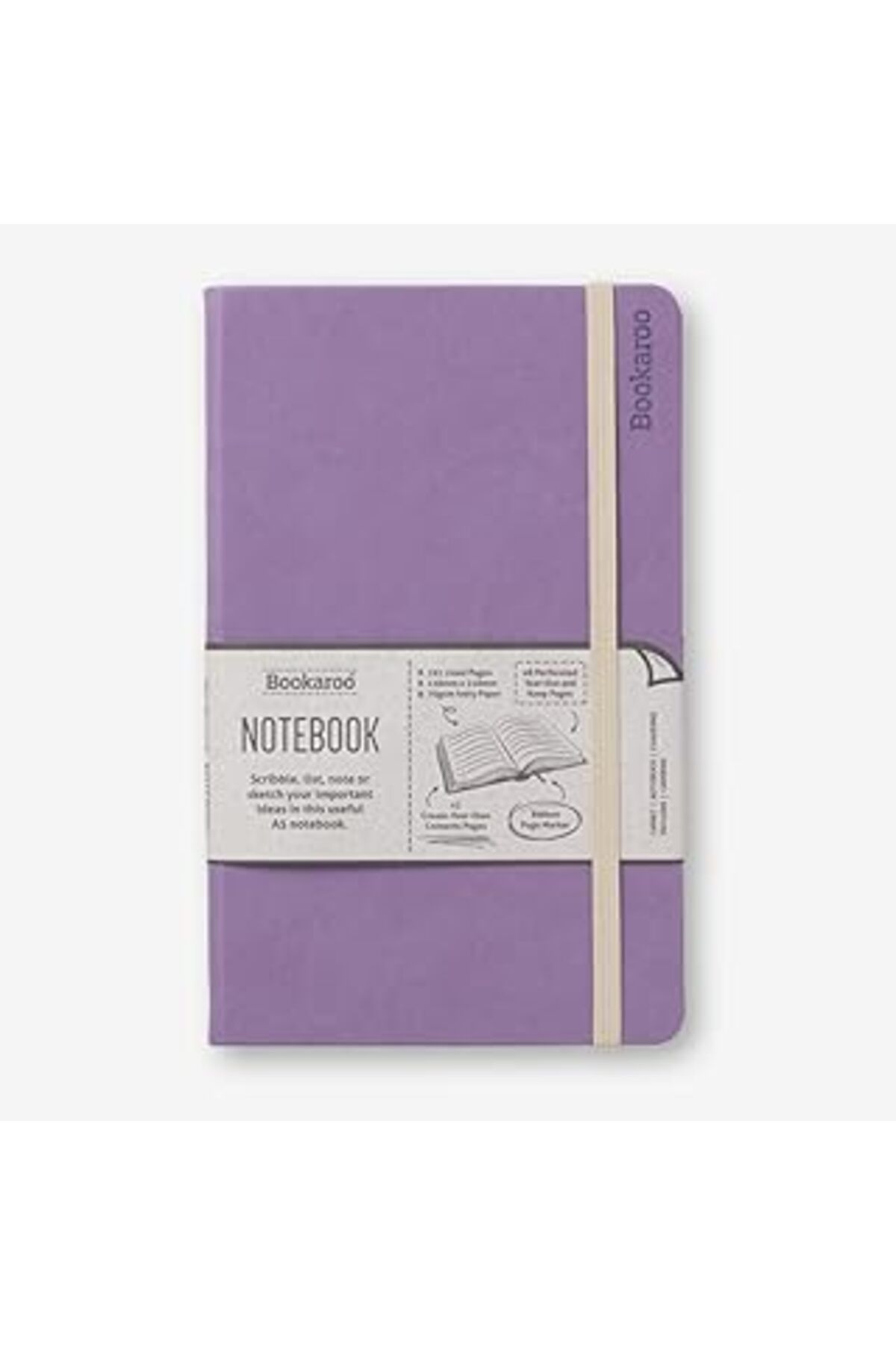 ASİTAN If Bookaroo A5 Günlük Lila