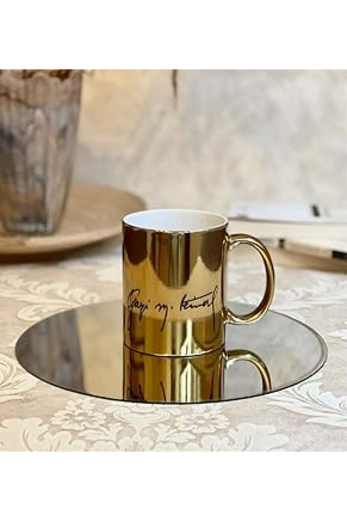 NETWORK ART Giftmoda Gazi M.Kemal İmzalı Gold Kupa