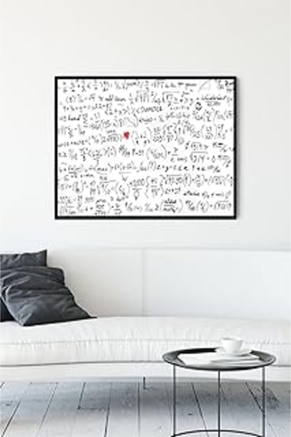 Pazarcan Postermanya (Pster11044) Matematik Formüller Eğitim Çerçeveli Tablo (50X70Cm)
