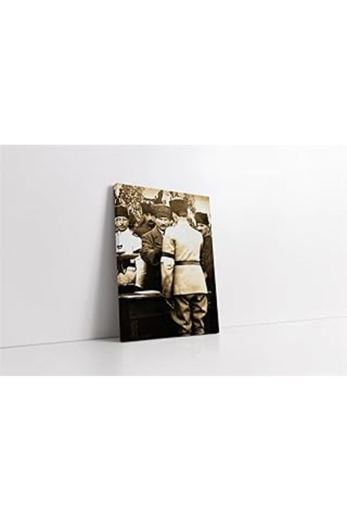Pazarcan Tablosan Atatürk Ve Arkadaşları Kanvas Tablo 80X120 Cm Ka02042