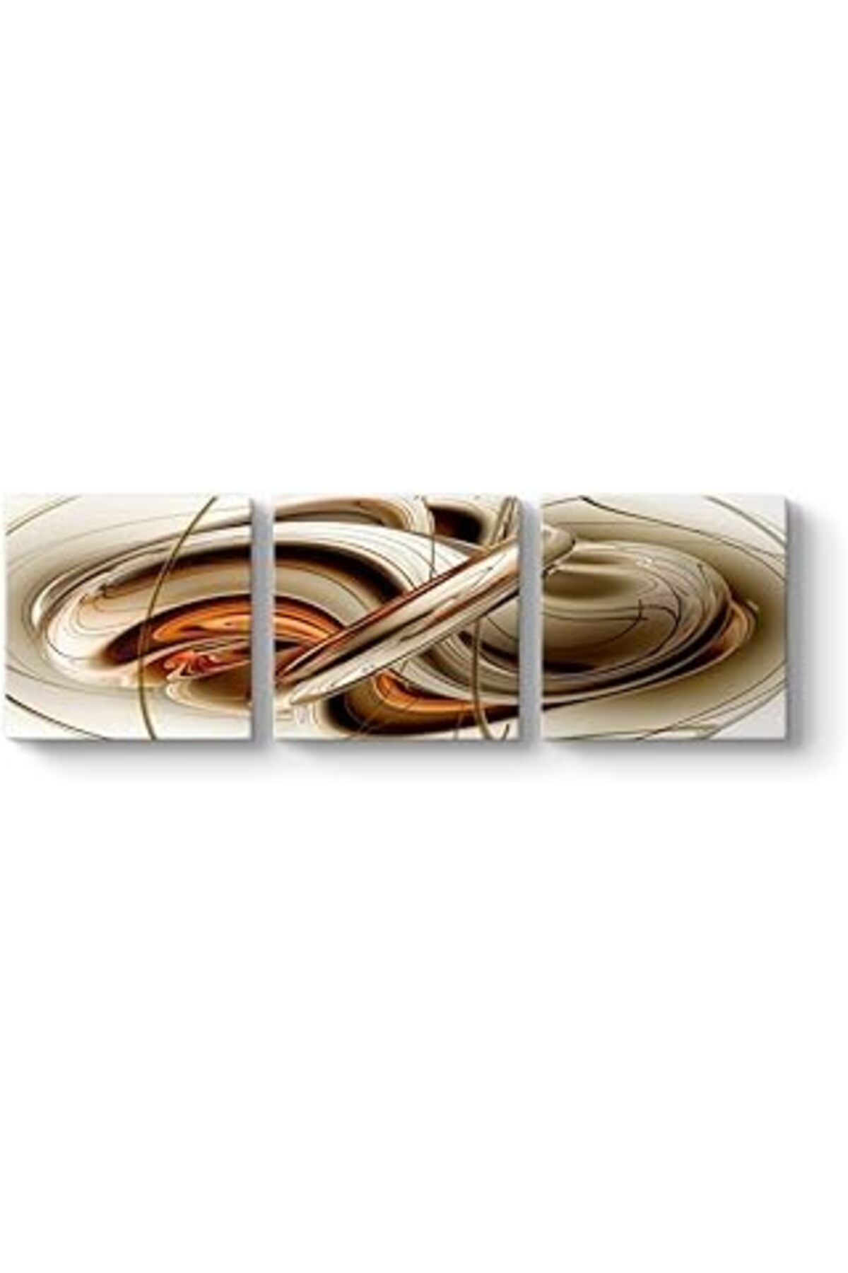 Pazarcan Tabloshop Soyut Panorama Tablo 186 X 60-3 Parçalı