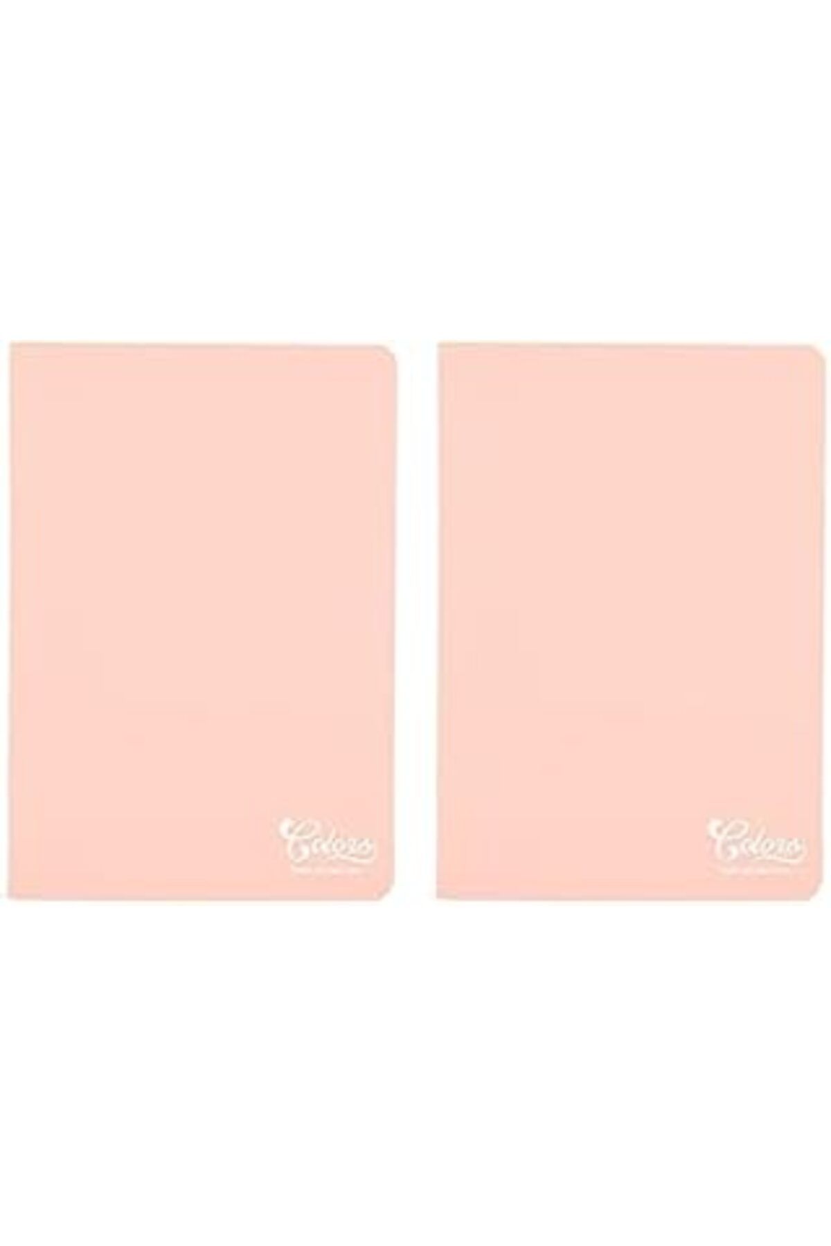 Pazarcan Meteksan Colors A4 80 Yaprak Çizgili Defter, Somon 2Li Paket