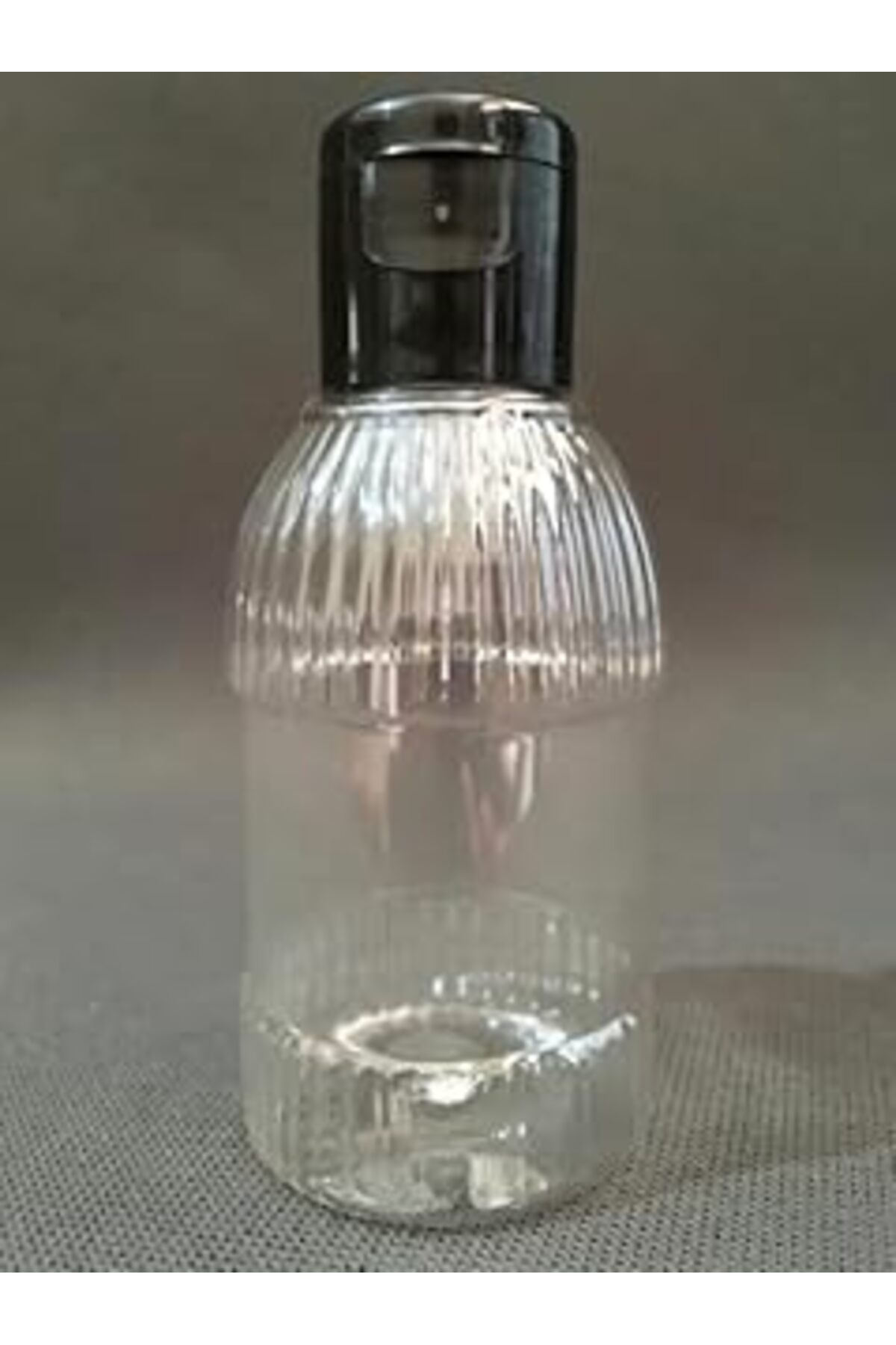 ASİTAN 50 Adet 30 Ml Boş Plastik Şişe Om23 Siyah Kapak