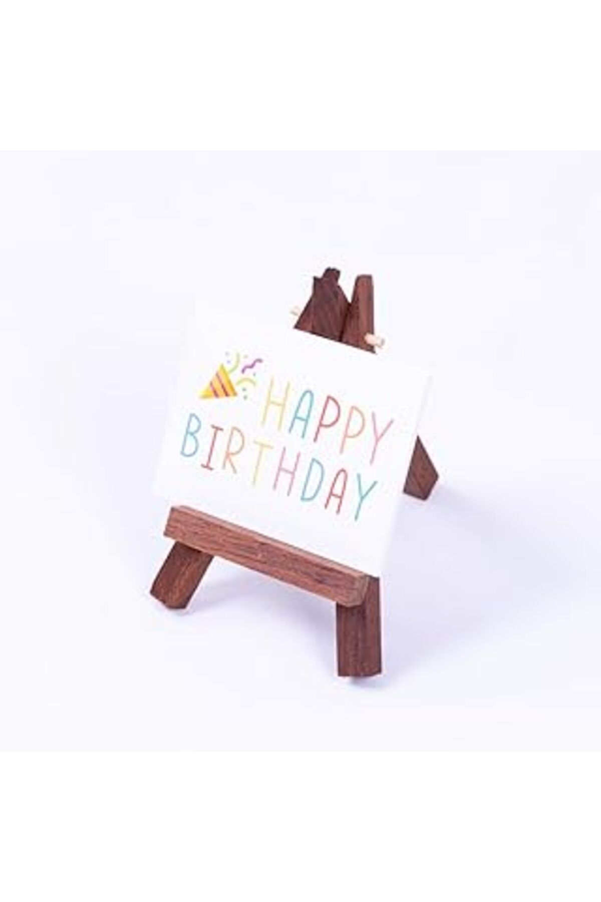 ASİTAN Bimotif Tebrik Kartı, Happy Birthday, 6,5 X 8,5 Cm 10 Adet
