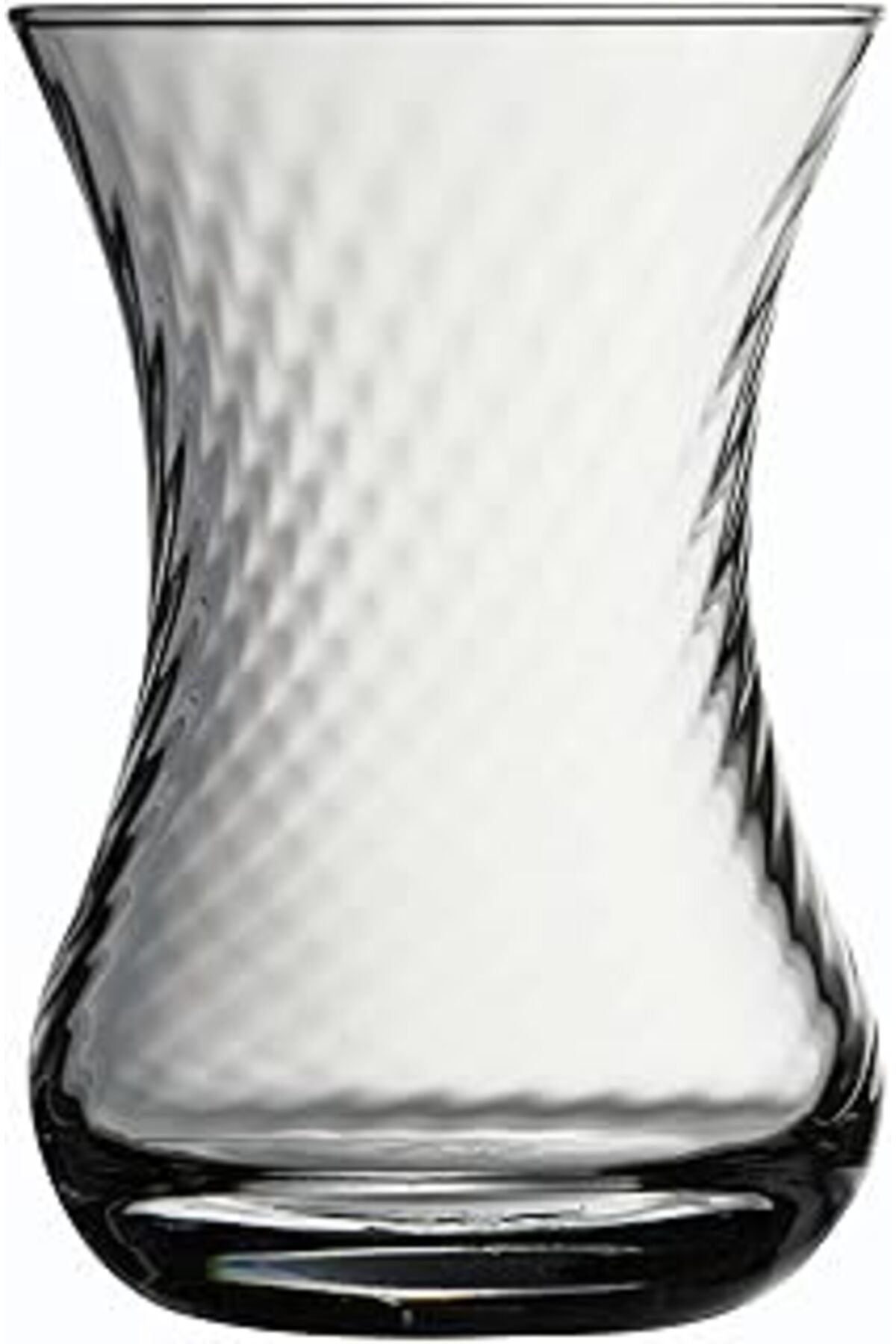 ASİTAN Paşabahçe Incebelli Optikli Çay Bardağı, 125Ml, 6 Parça