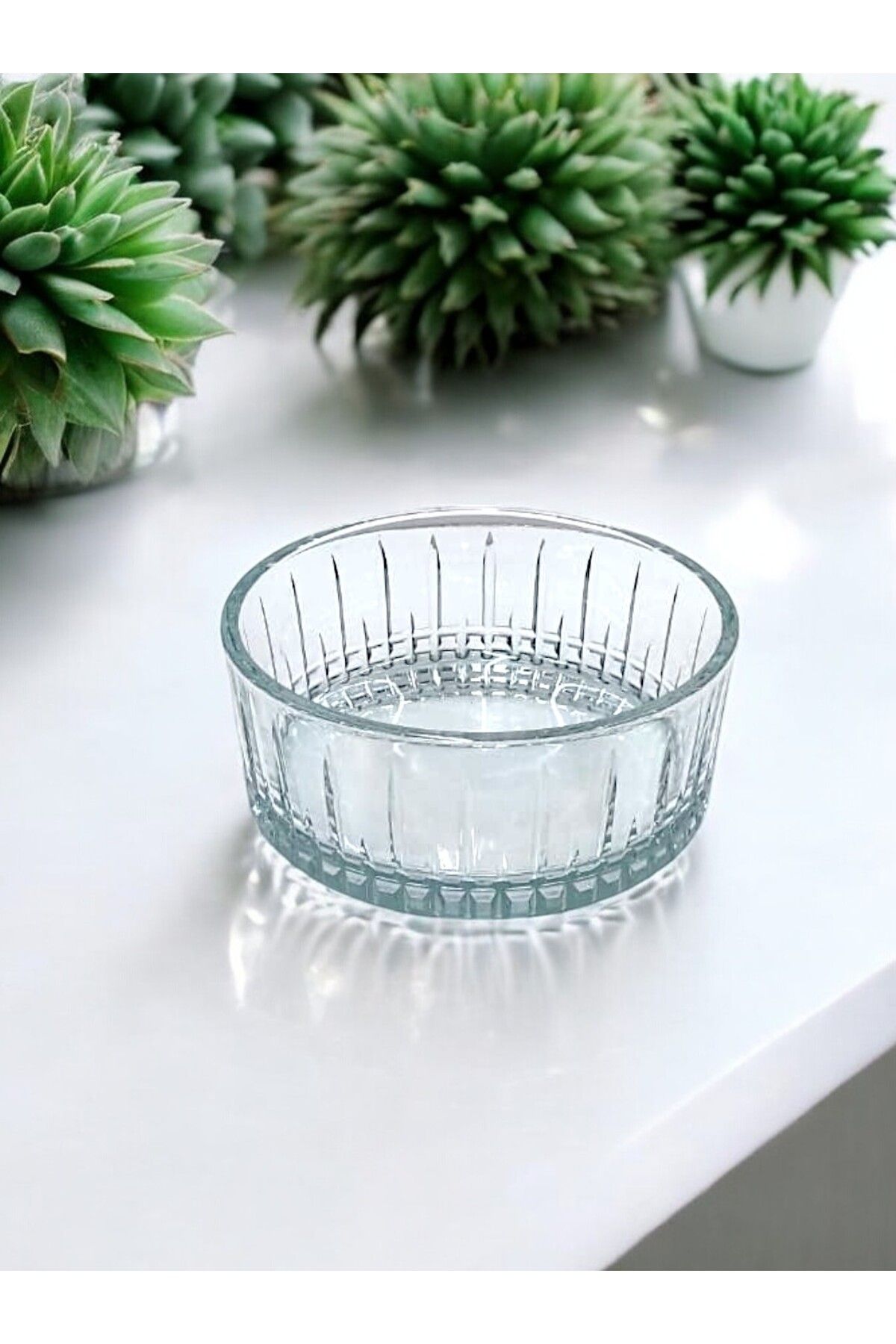 Akden Kristal KRİSTAL KESME DEKOR 19 CM KASE