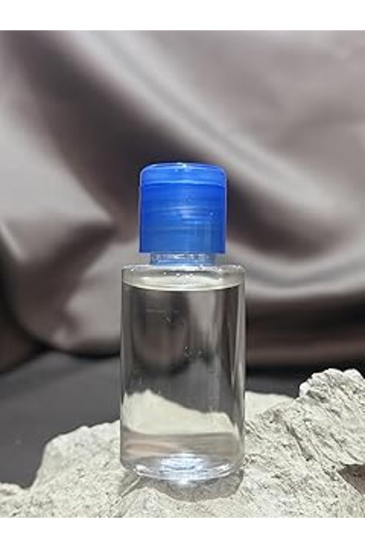 Mu Art Ahşap 100 Adet 30 Ml Boş Plastik Şişe Om80 Mavi Kapak