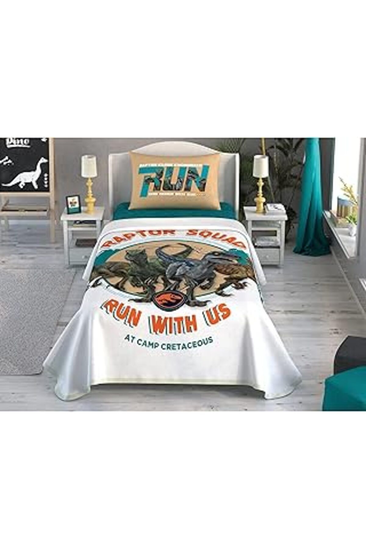 Qedii Taç Lisanslı Jurassic World Pike Takımı