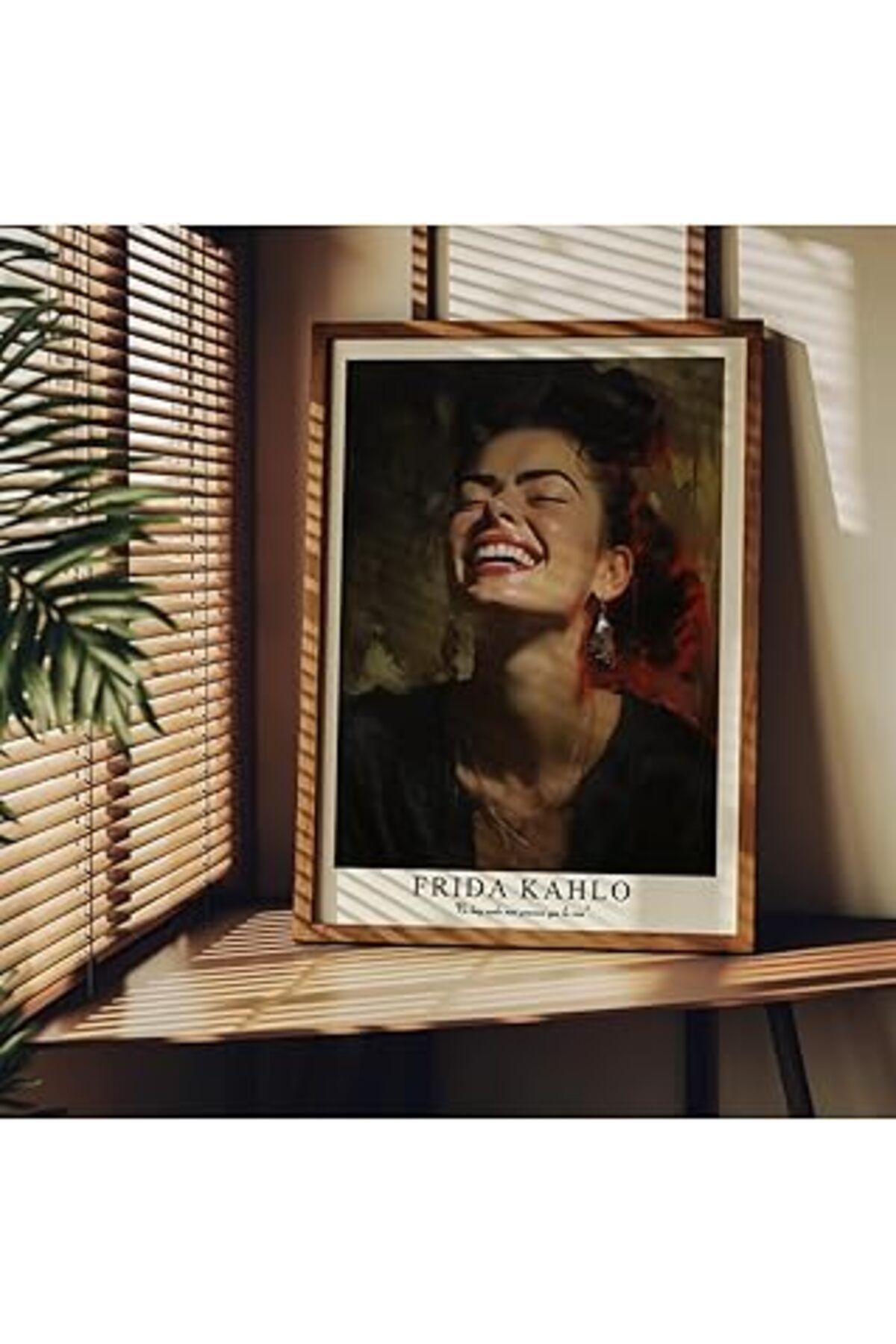 NETWORK ART Fark Tanıtım Frida Kahlo Çerçevesiz Poster, Modern Dekoratif Çerçevesiz Poster, Tablo, Fridakahlo-1